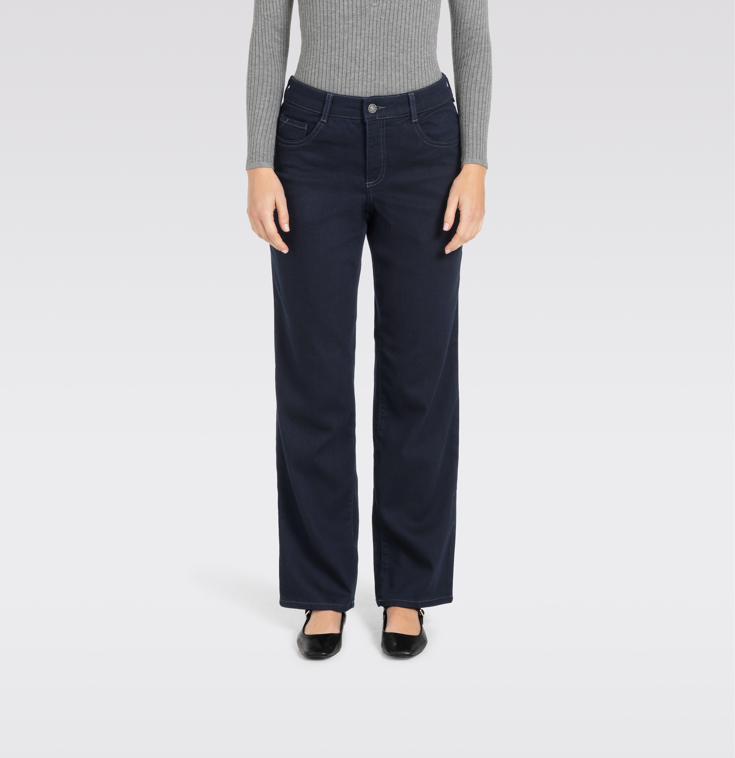 Image of MAC Straight-Jeans "GRACIA" im Five-Pocket Style mit Stretch