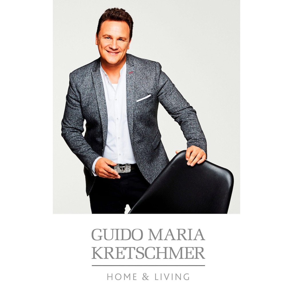 Guido Maria Kretschmer Home&Living Bettwäsche »Mila, in Satin Qualität, atmungsaktiv, Flächengewicht 120 g/m², hergestellt aus 100% Baumwolle, unterstützt Cotton made in Africa, Bett- und Kopfkissenbezug mit Reissverschluss.