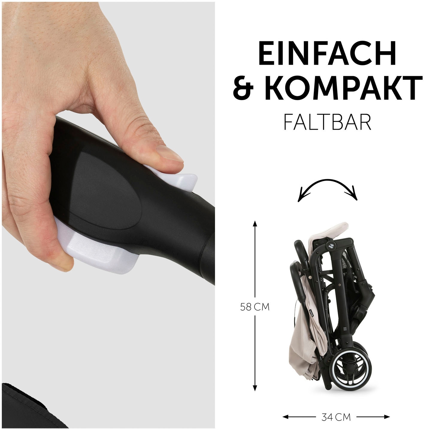 Hauck Poussette pour enfants »Travel N Care« 25 kilos Reisebuggy, leicht; bis 25 kg belastbar