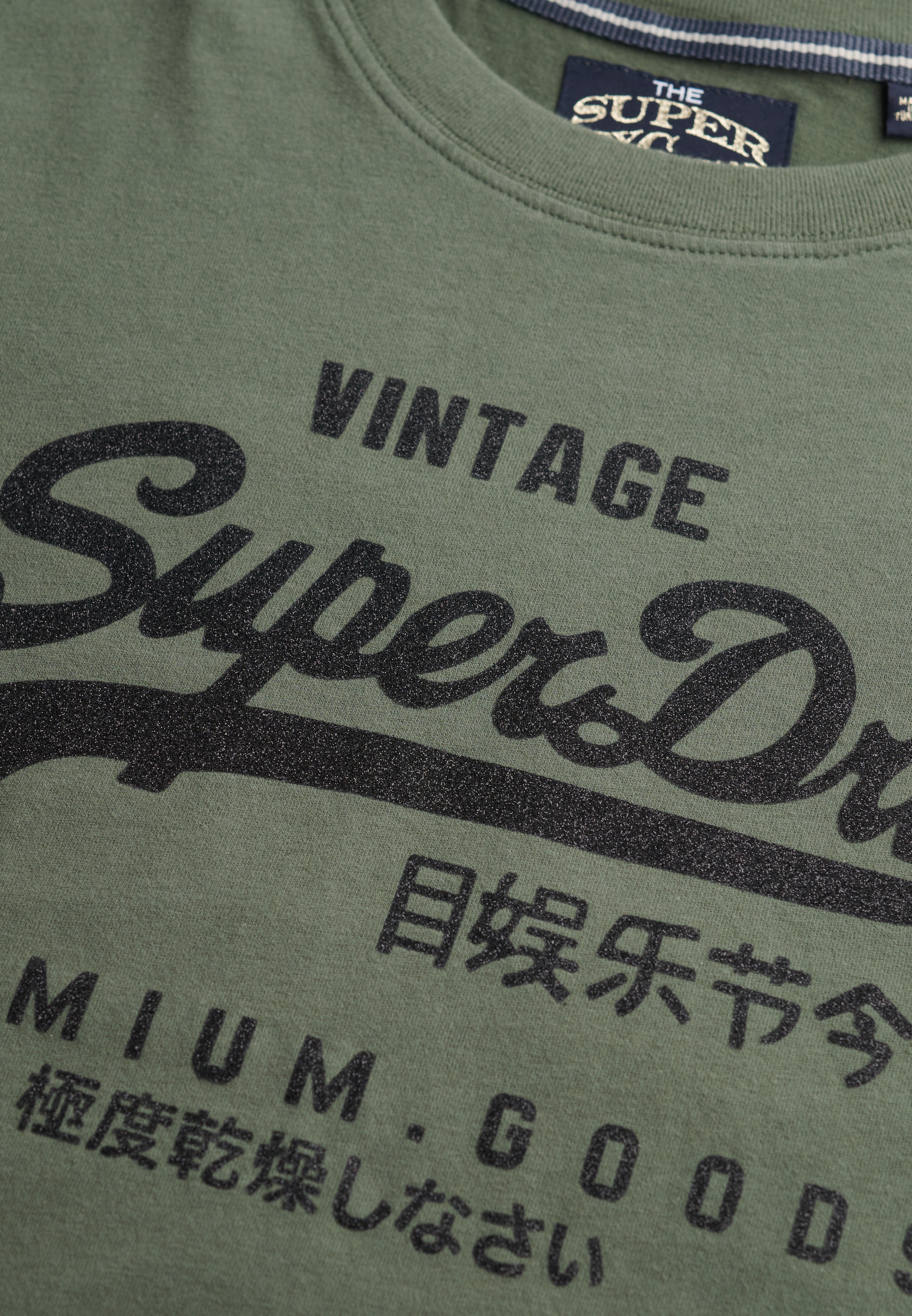 Superdry Print-Shirt »EMBELLISHED VL RELAXED TEE«