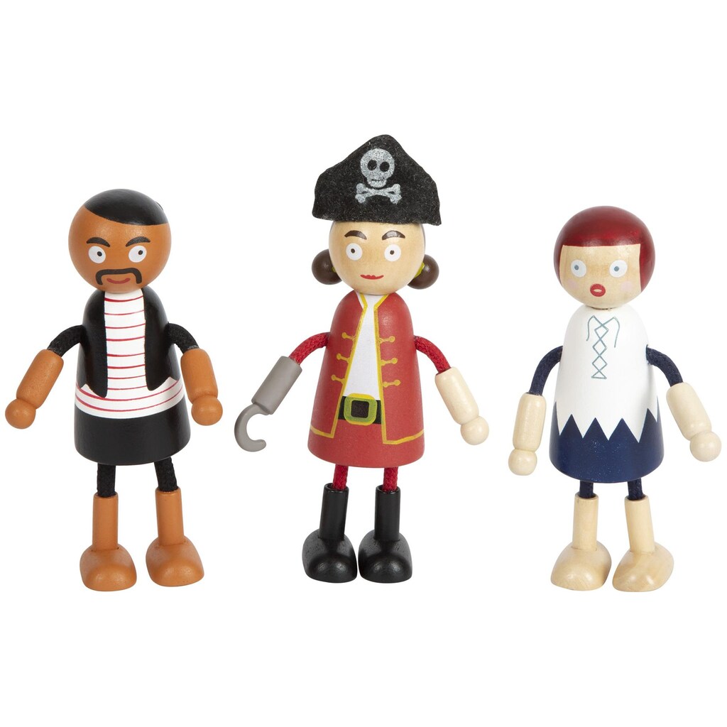 Small Foot Anziehpuppe »Piraten Figuren«
