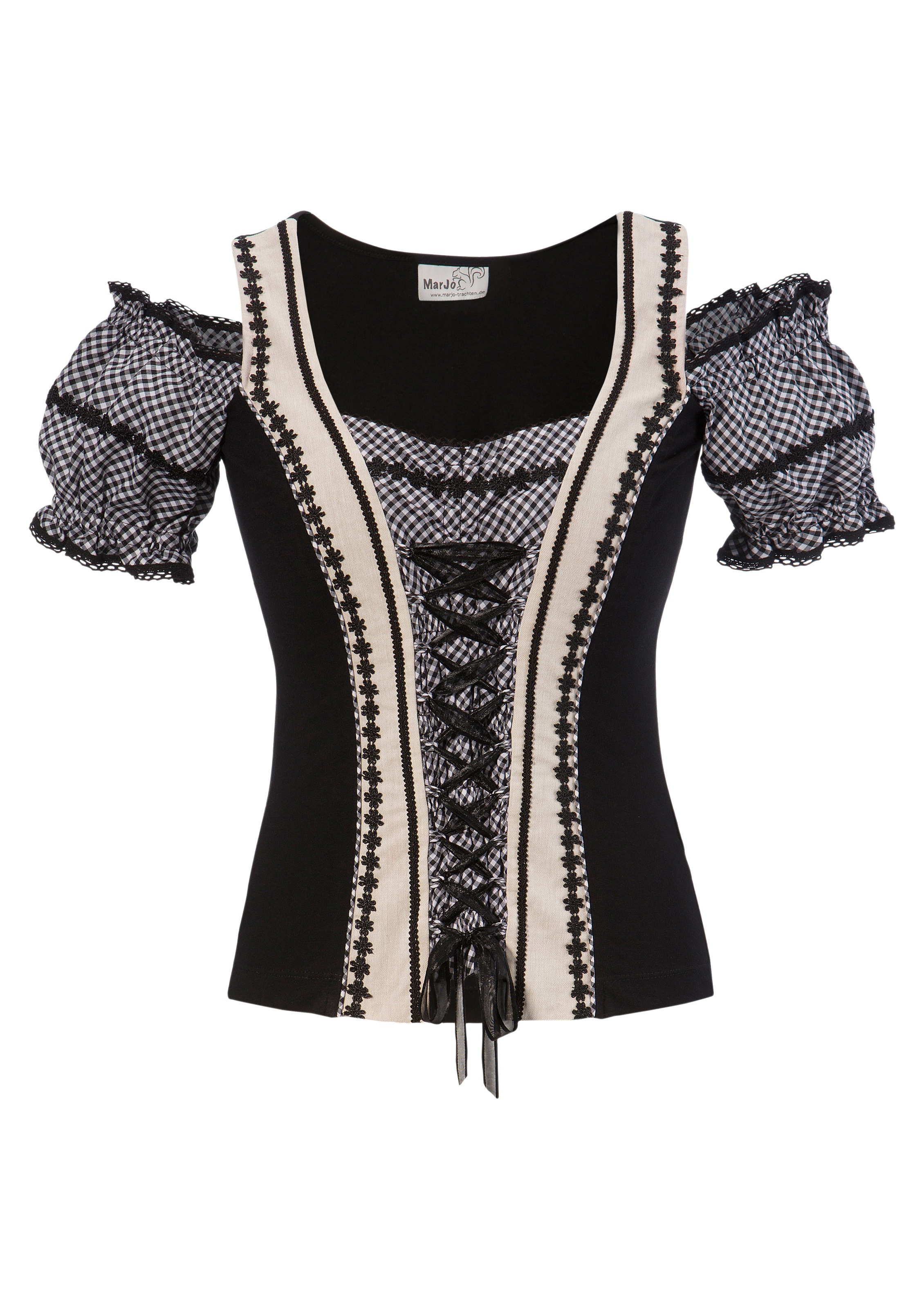 Image of MarJo Trachtenshirt, mit Carmenausschnitt bei Ackermann Versand Schweiz