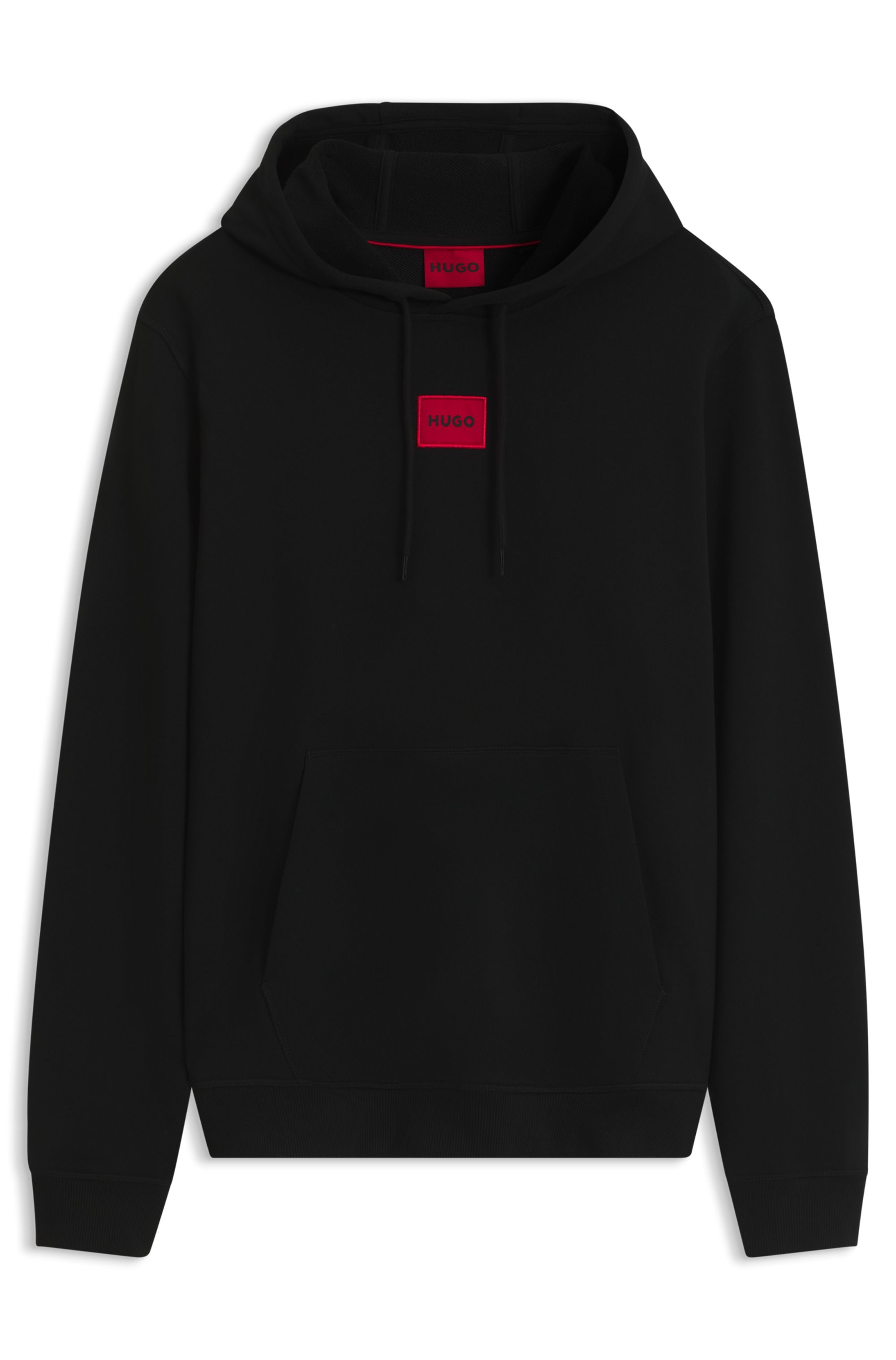 HUGO Kapuzensweatshirt »Daratschi«, Kapuze mit Kordelzug, Regular Fit Kängurutasche, HUGO Weblabel
