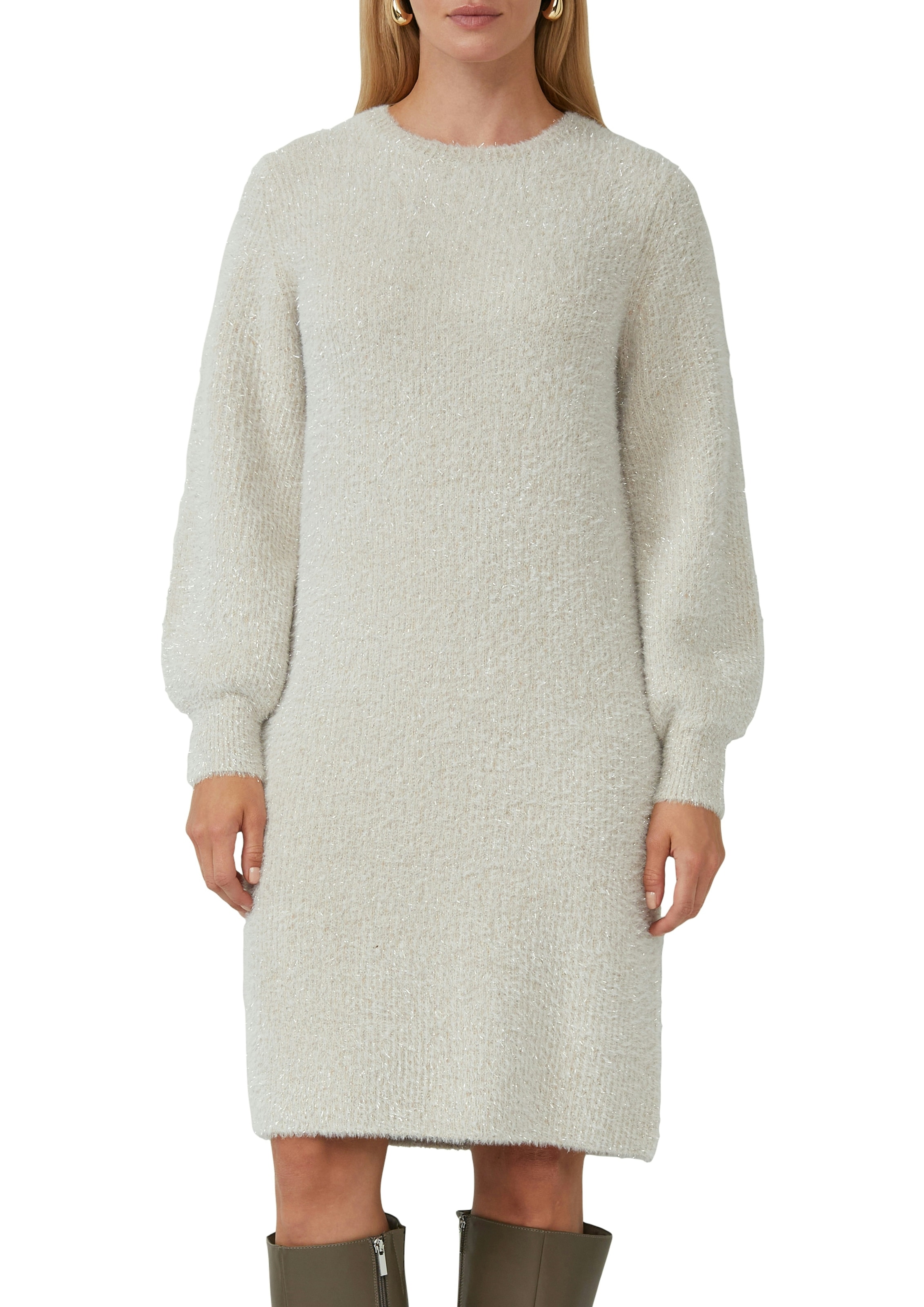 Image of s.Oliver BLACK LABEL Strickkleid mit geripptem Saum