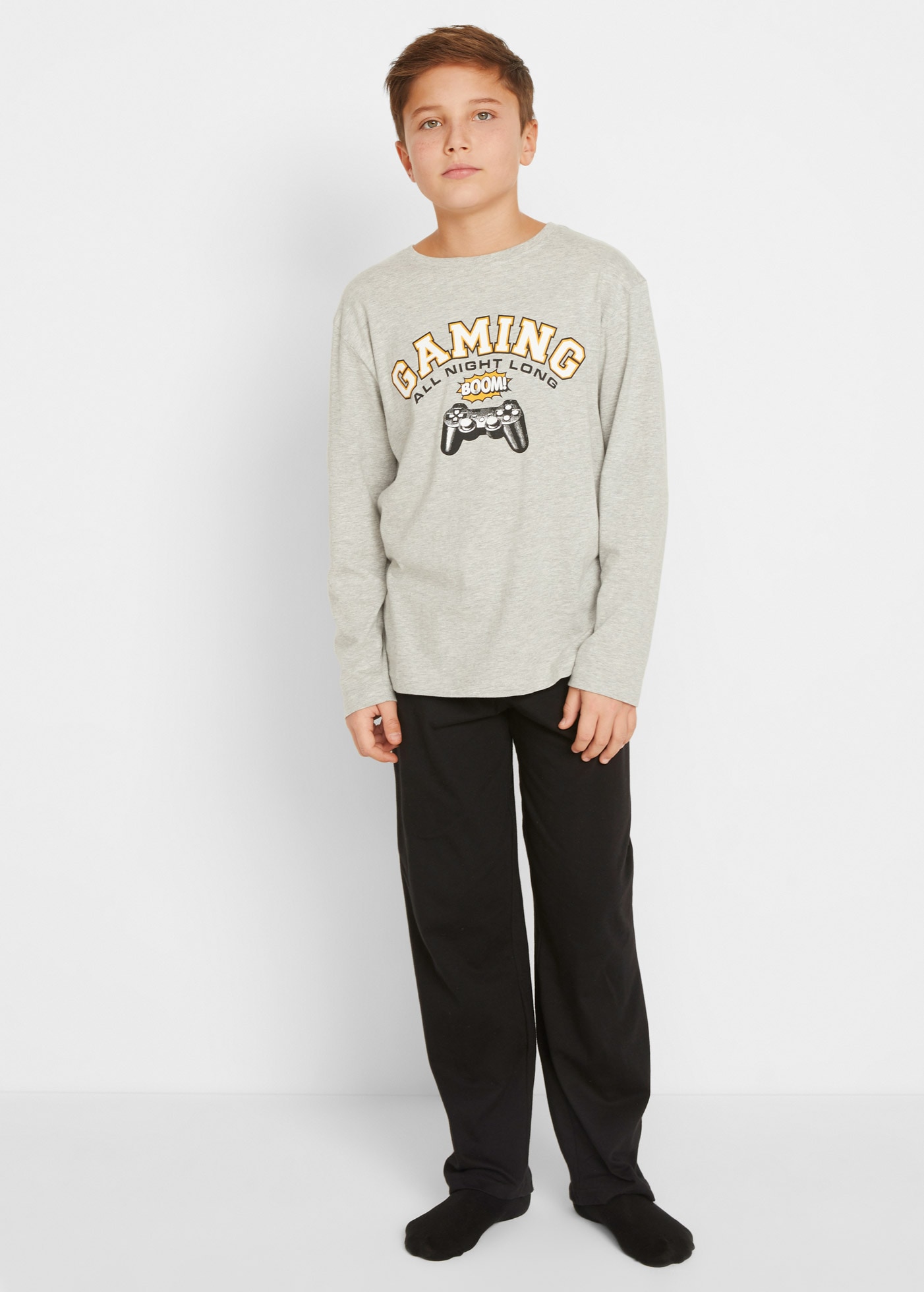 Image of bonprix Pyjama Set, 2 mit grossem Frontmotiv