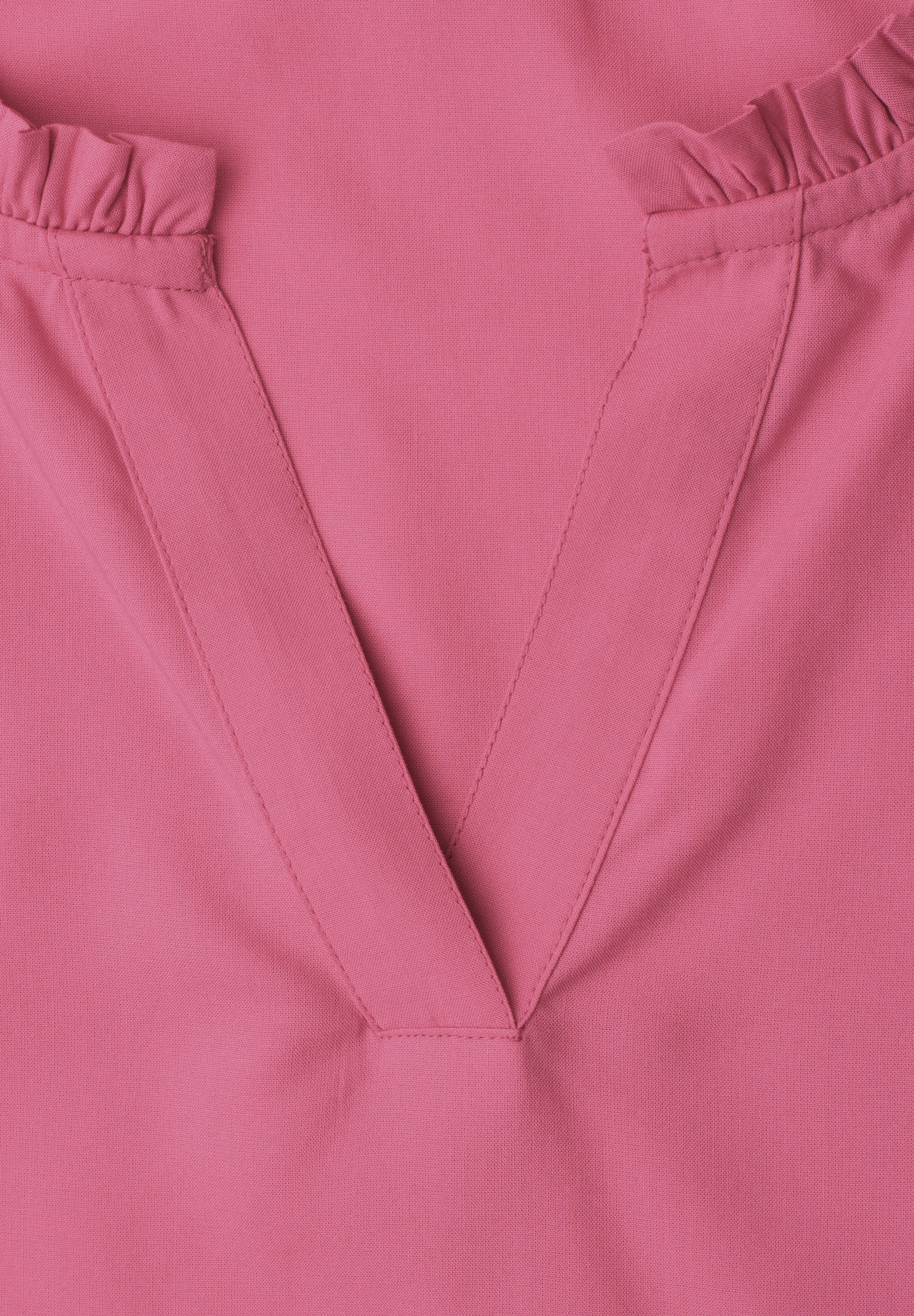 STREET ONE Blouse à manches courtes blouse d'été avec manches à volants