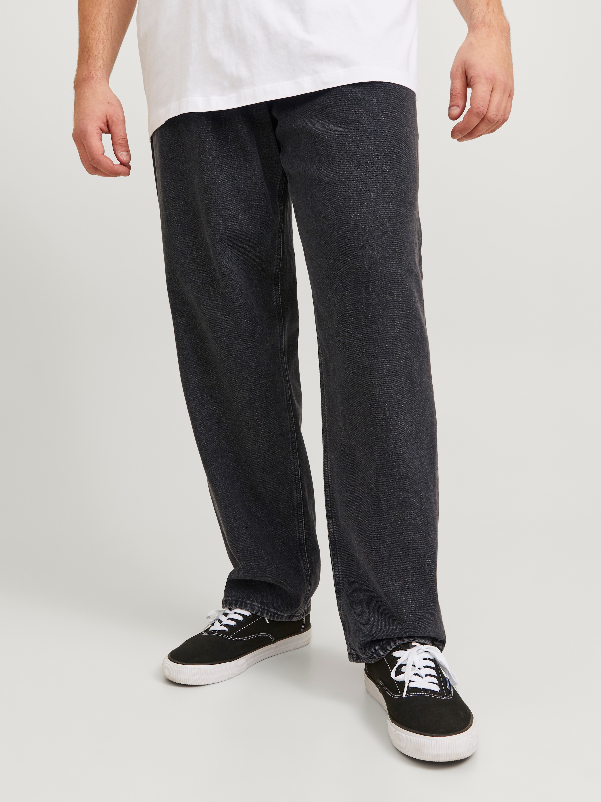 Image of Jack & Jones PlusSize Relax-fit-Jeans "JJICHRIS JJORIGINAL SQ 7" mit Five-Pocket-Design