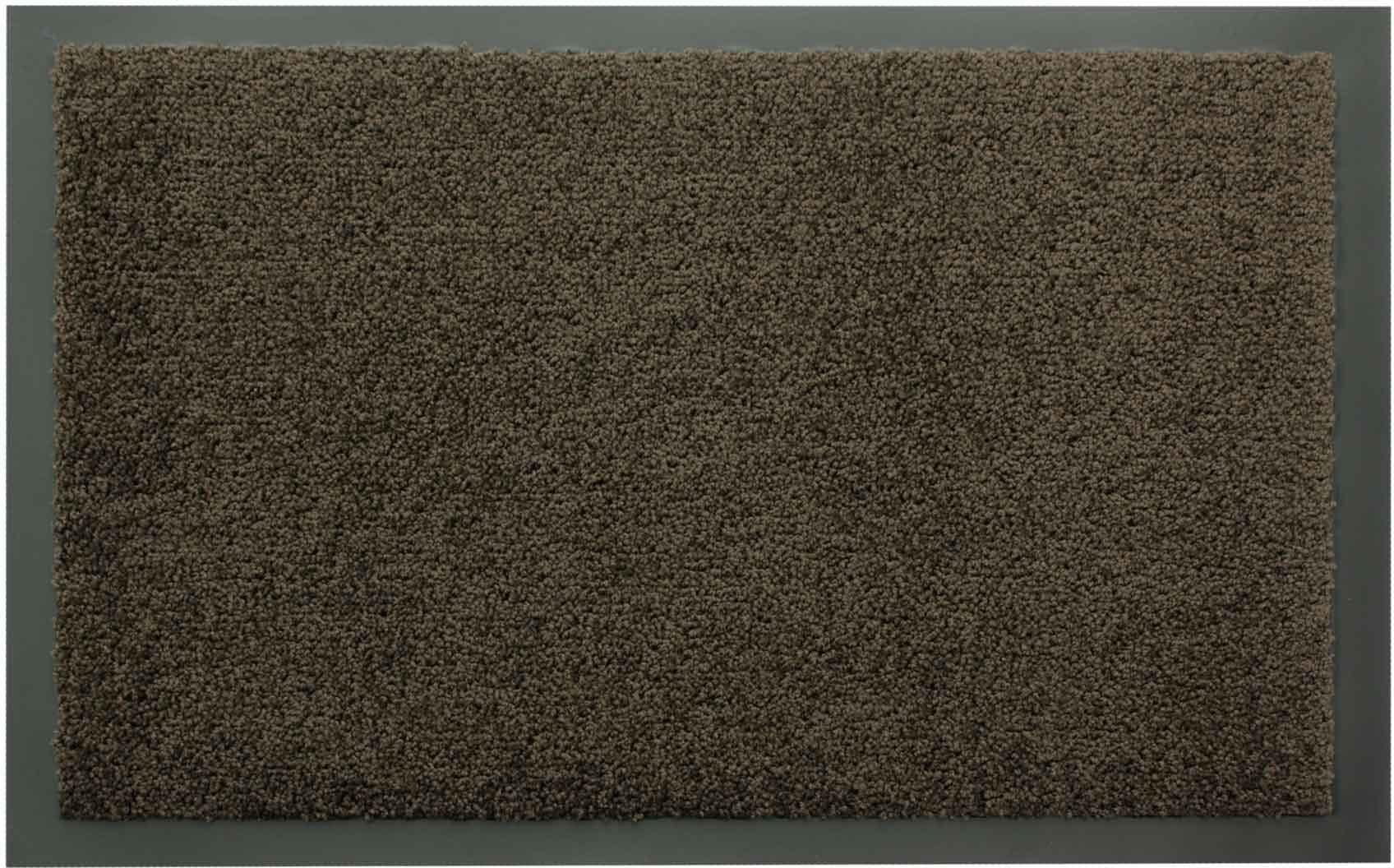 Primaflor-Ideen in Textil Fussmatte »DANCER, Made in Netherlands«, rechteckig, 6 mm Höhe, Schmutzfangmatte, Uni-Farben, grosse Farbauswahl, waschbar