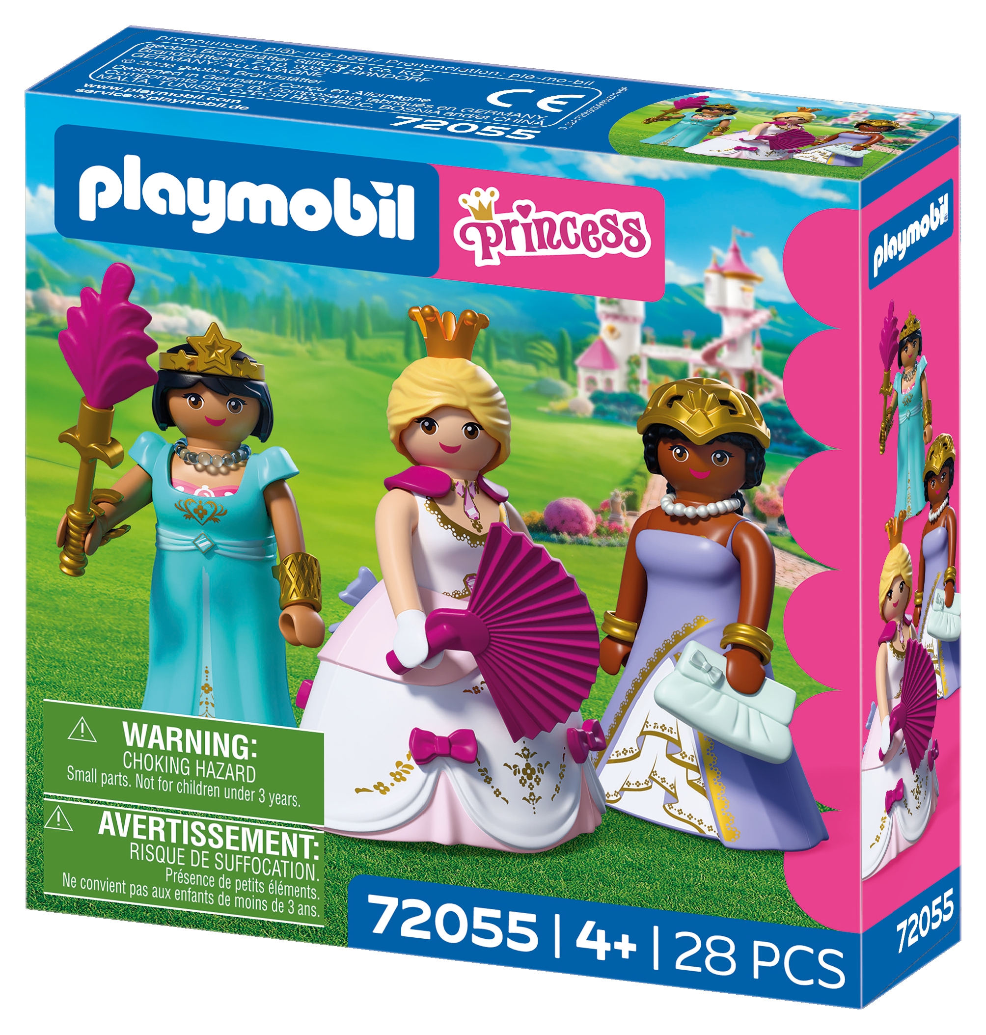 Playmobil® Jeu de construction »Drei Prinzessinnen (72055), Princess« fabriqué en Europe