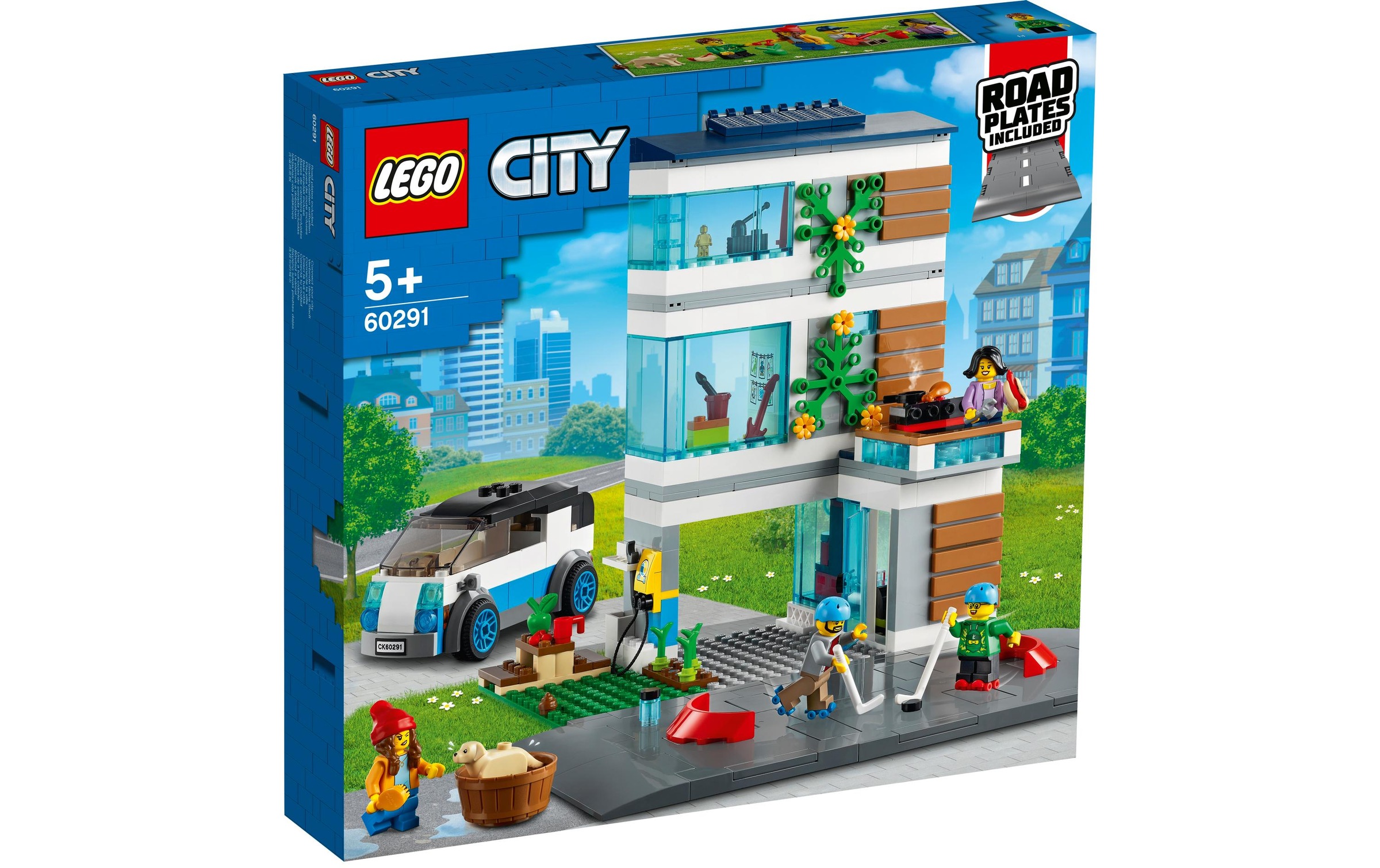 Image of LEGO® Spielbausteine »City Modernes Familienhaus 60291«, (388 St.) bei Ackermann Versand Schweiz