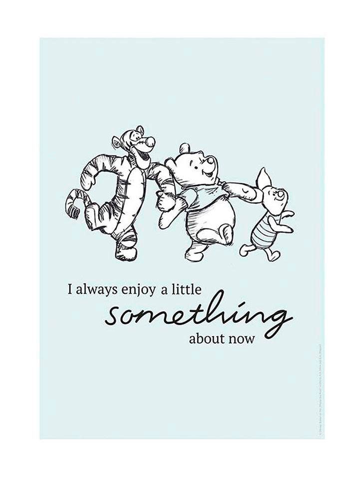 Poster »Winnie Pooh Little Something«, Disney, (1 St.), Kinderzimmer, Schlafzimmer,...