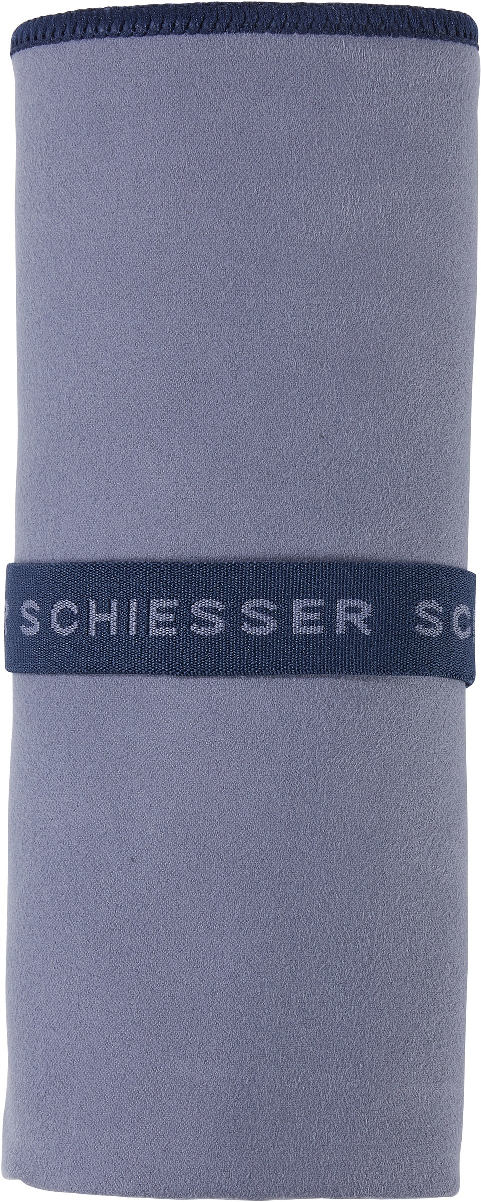 Image of Schiesser Sporthandtuch "Mario aus Mikrofaser" mit Kontrastsaum und Logo-Print
