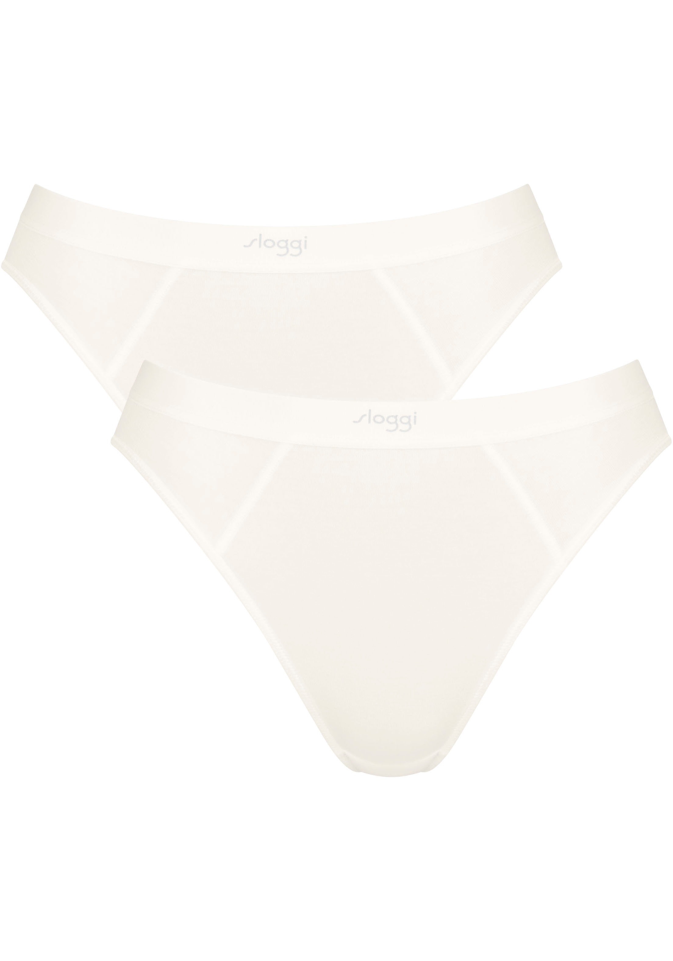 Image of sloggi Tai-Slip "EVER Ease" 2er Pack, temperaturausgleichend, hoher Beinausschnitt, weich, atmungsaktiv