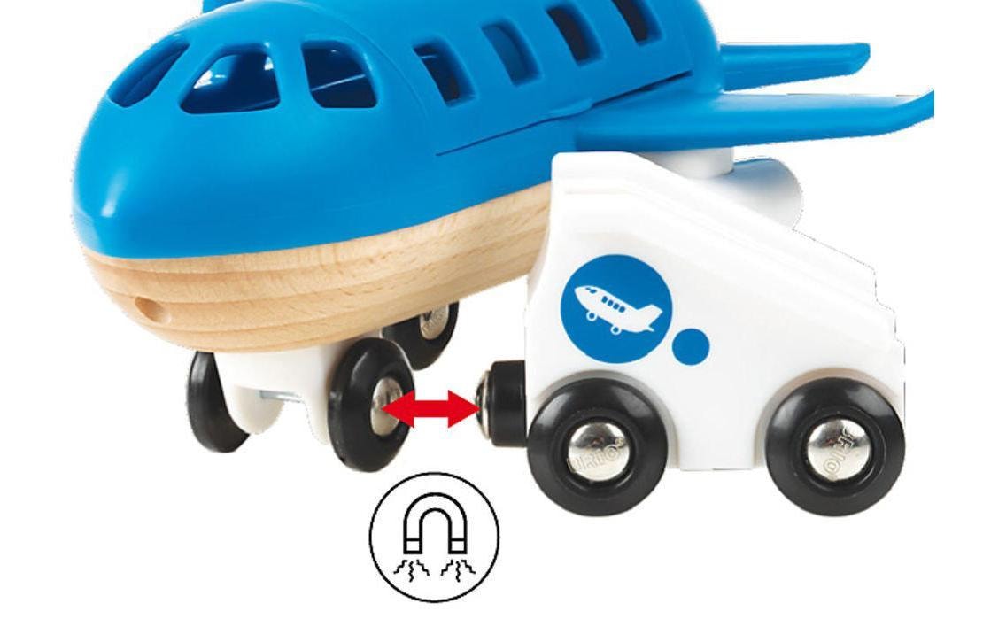 BRIO® Spielzeug-Auto »Blaues Flugzeug«