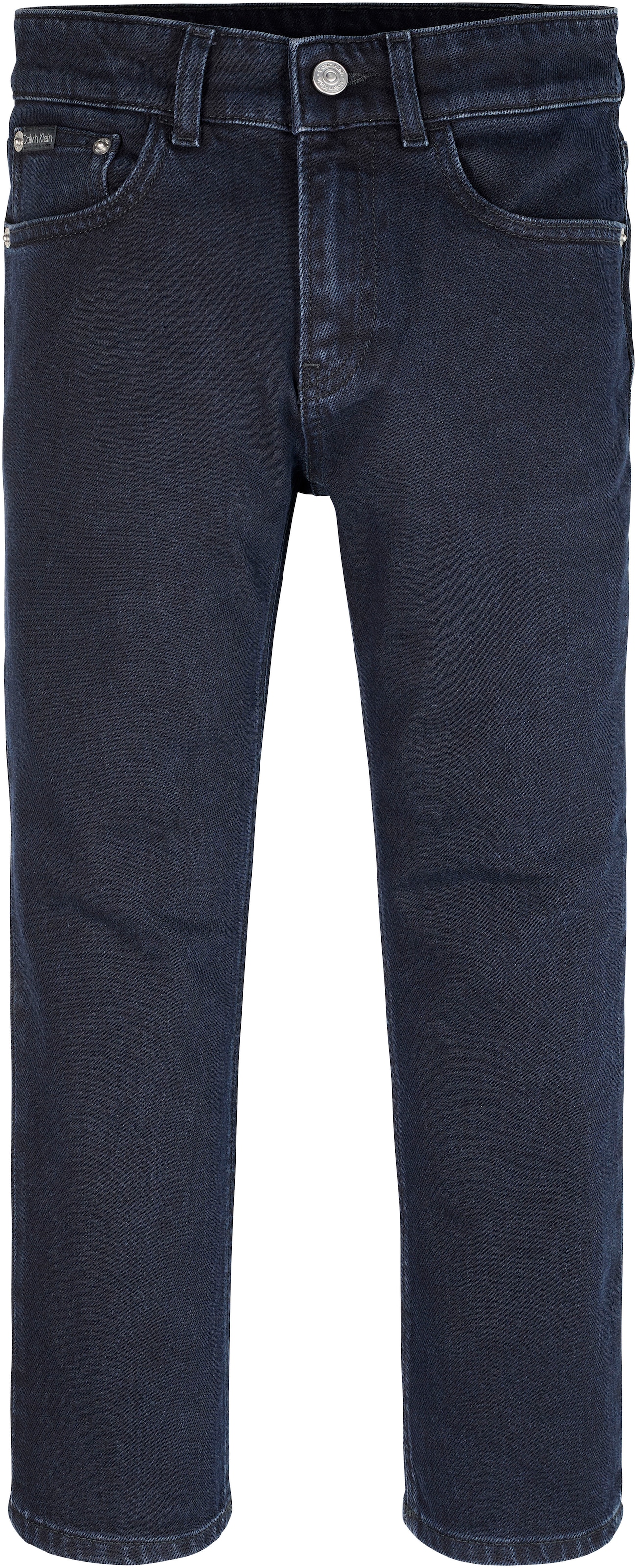 Calvin Klein Jeans Dad-Jeans »BLUE OD BLACK DAD CF«, für Kinder bis 16 Jahre mit Lederpatch