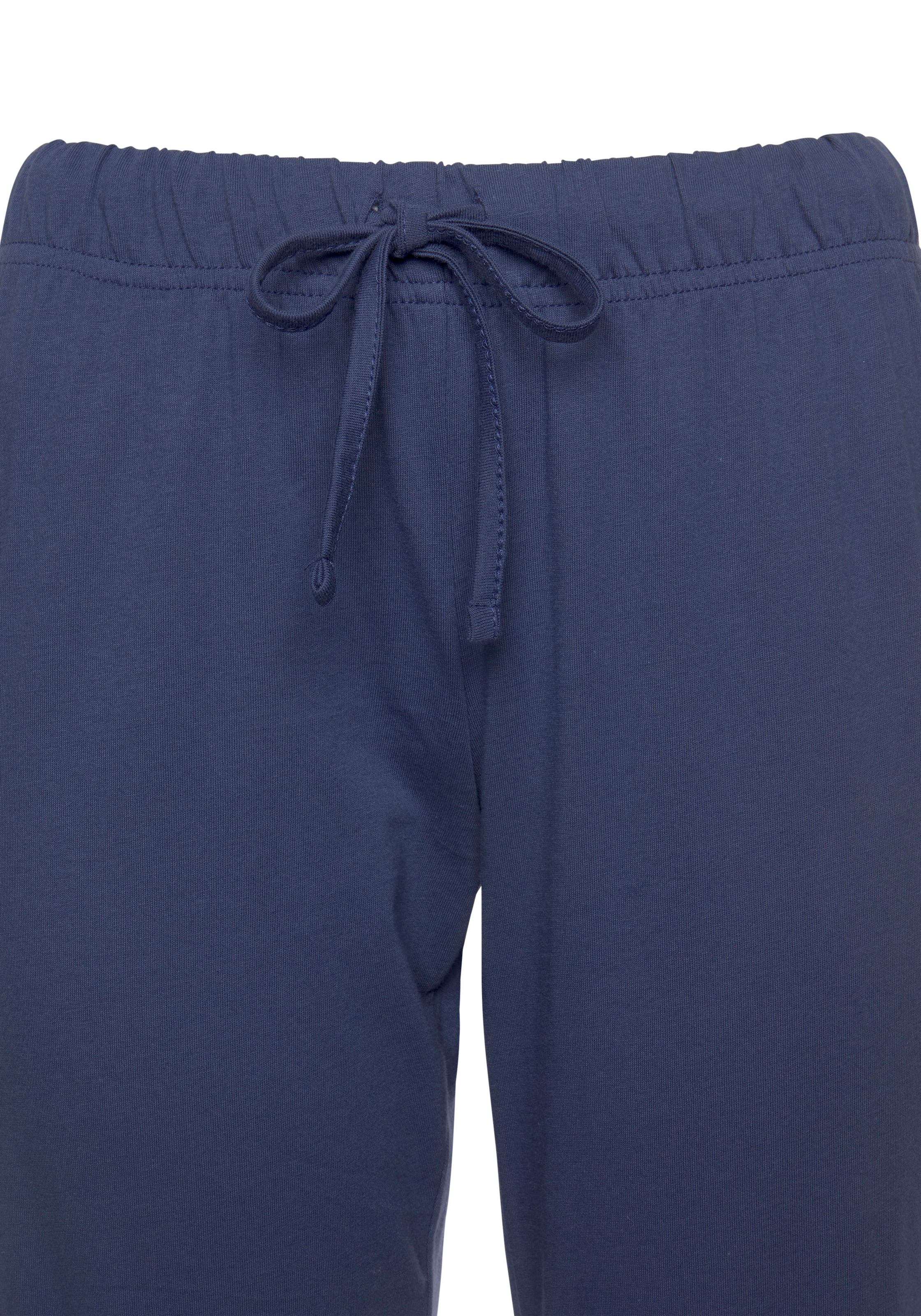 Vivance Dreams Pyjama, (Set, 3 teilig), mit Frontschriftzug