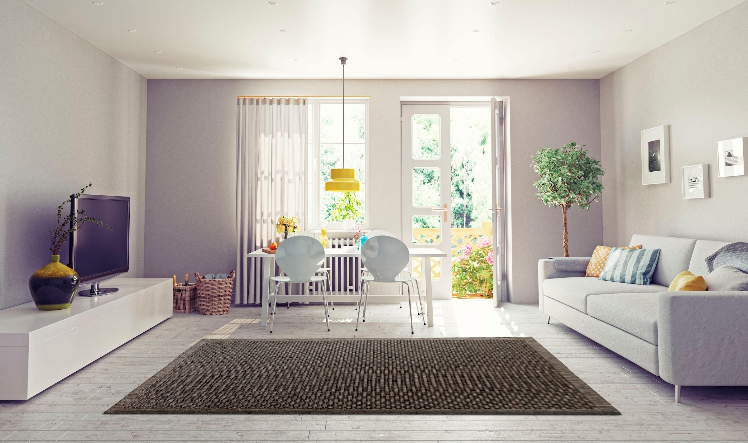 bequem und geeignet, kaufen Outdoor In- home Teppich Wohnzimmer rechteckig, »Gero«, my