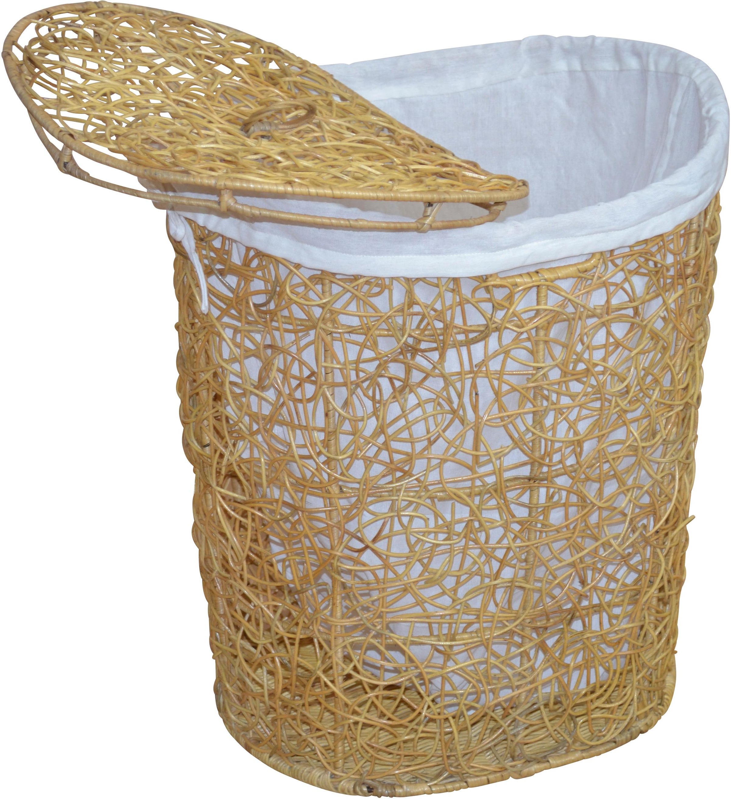 Image of Home affaire Wäschekorb, Rattan-Geflecht, Höhe 62 cm bei Ackermann Versand Schweiz