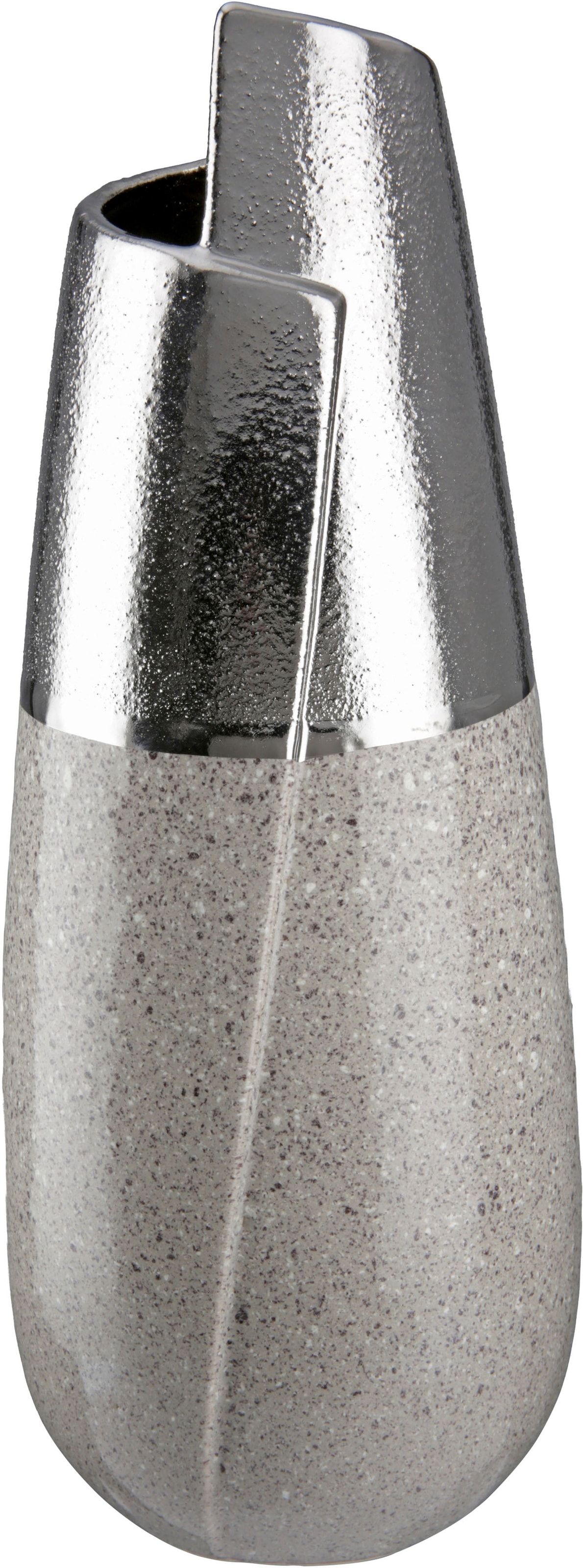 Image of GILDE Tischvase "Marmo" Vase aus Keramik