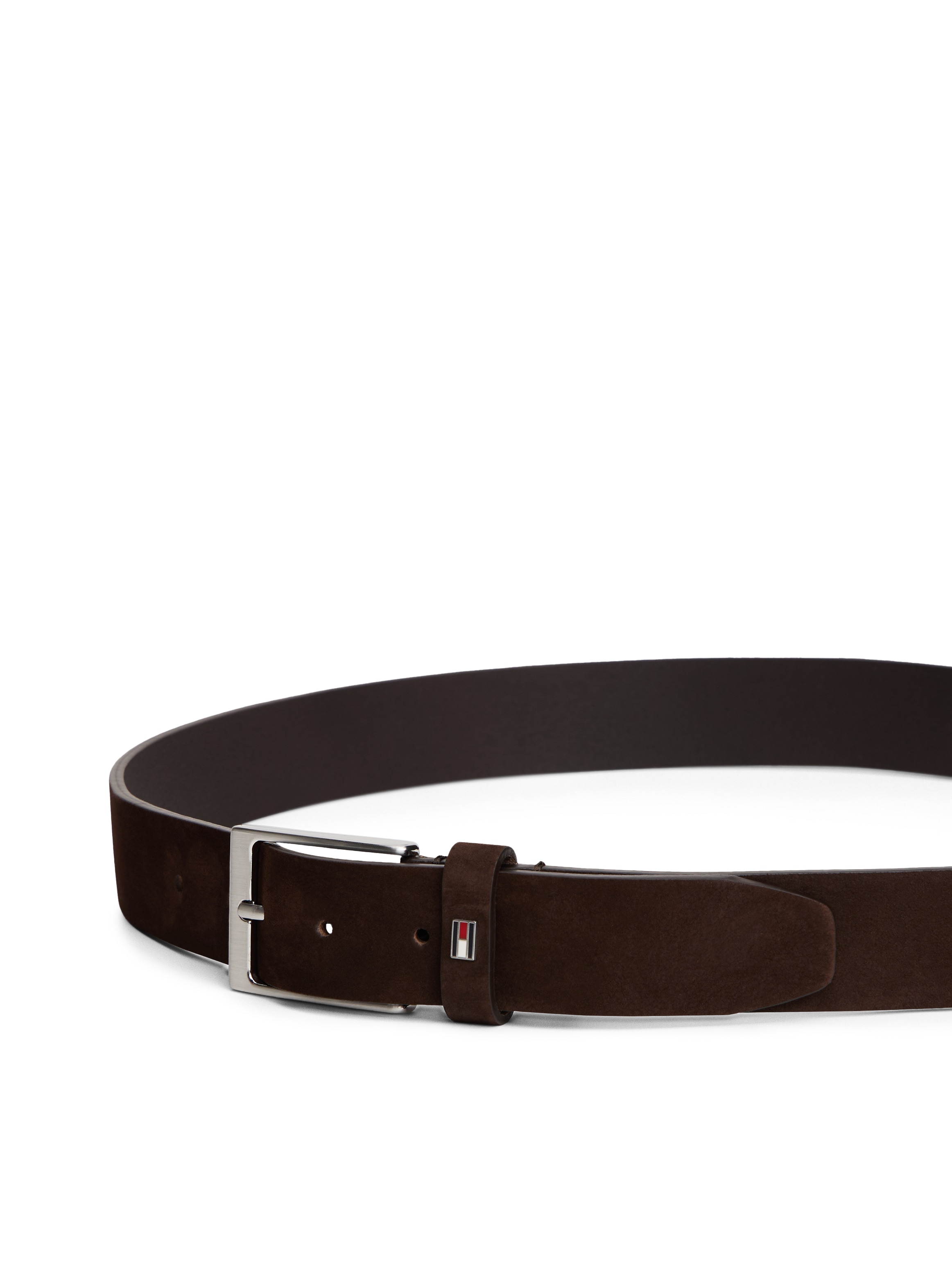 Tommy Hilfiger Ledergürtel »LAYTON NUBUCK«, Grössenverstellbar