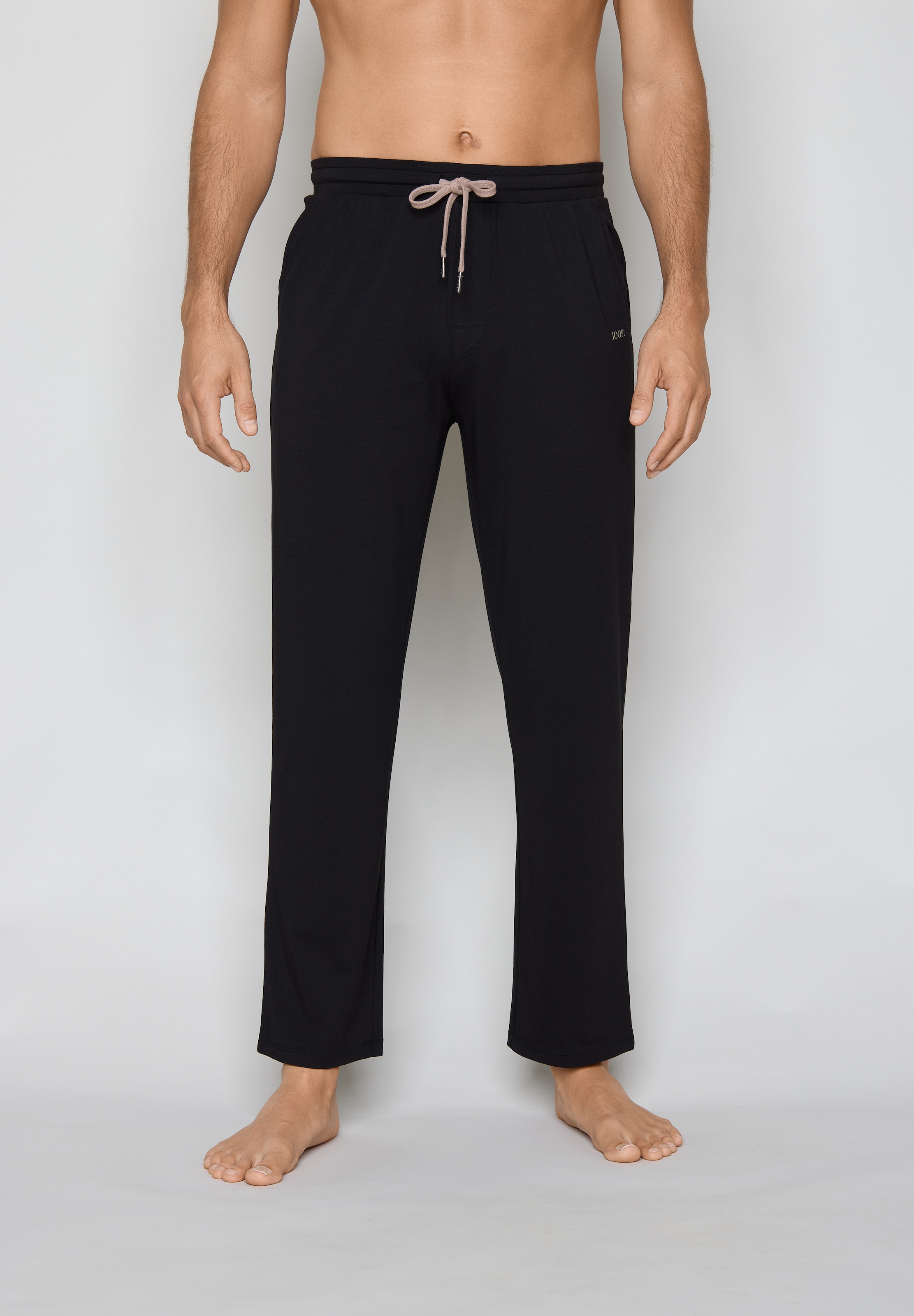 Image of JOOP Loungehose für Homewear, Loungewear und Sleepwear, aus Jersey-Materialmix