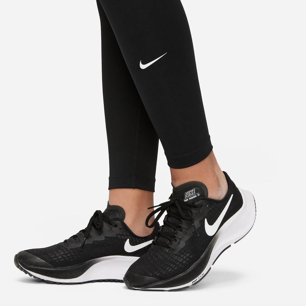 Nike Trainingstights »DRI-FIT ONE BIG KIDS' (GIRLS') LEGGINGS«