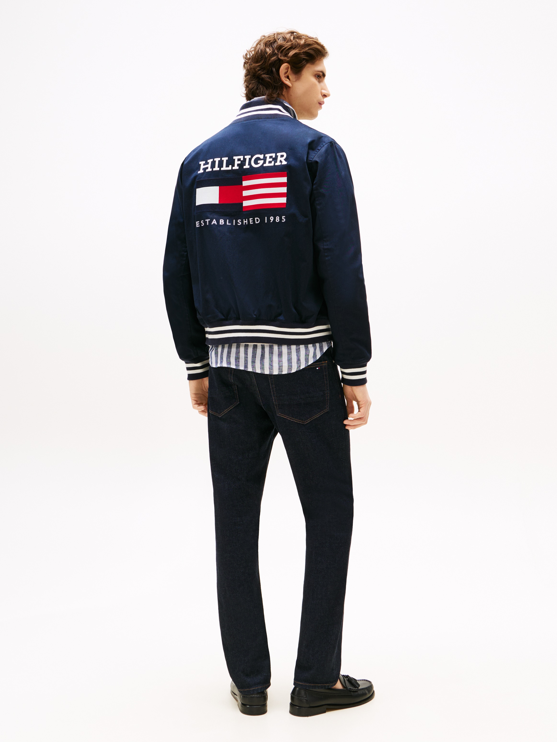 Tommy Hilfiger Blouson »AMERICANA VARSITY JKT«, mit grossem Rückenprint