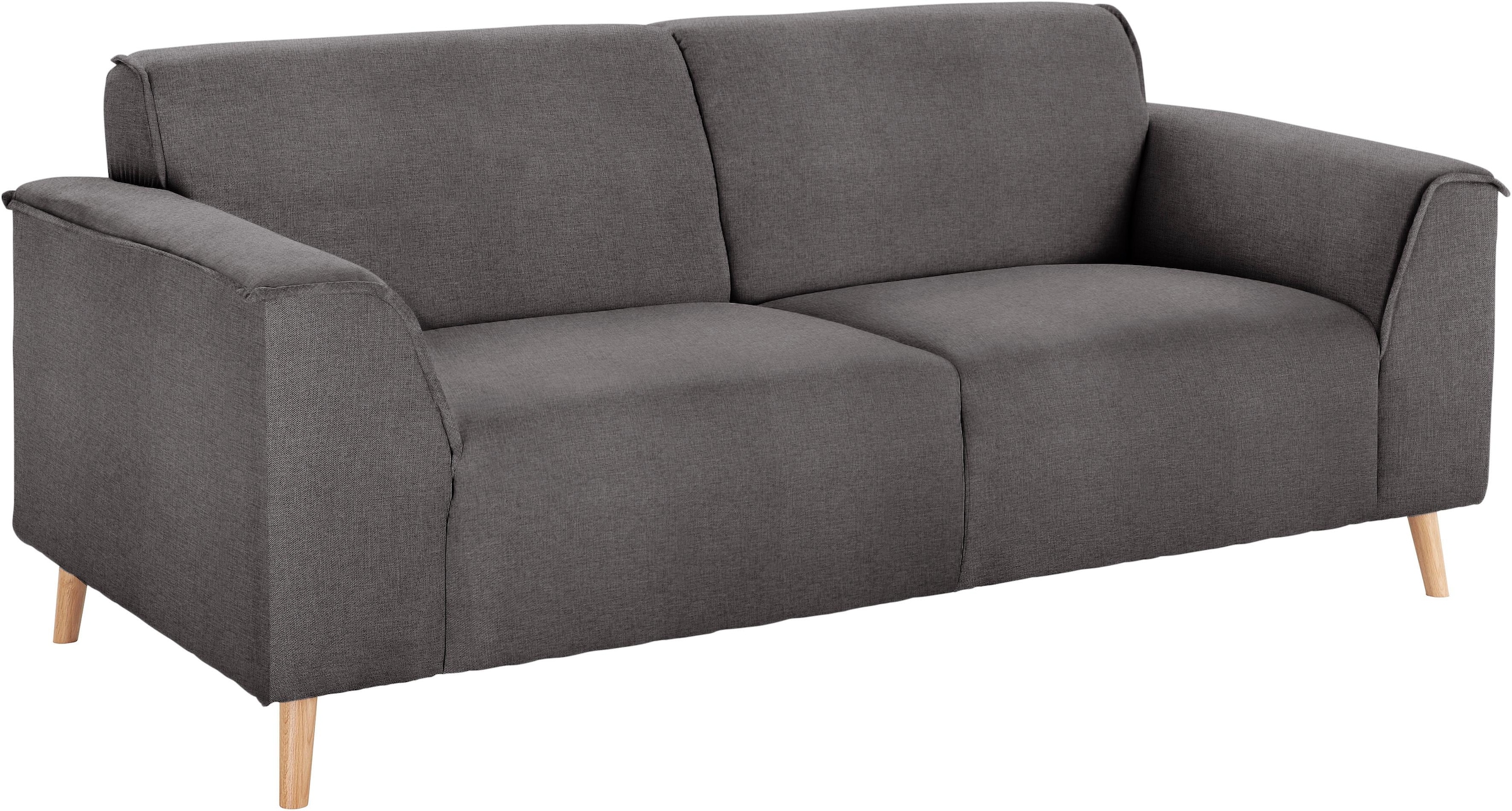 andas 2,5-Sitzer »Janek Scandic Design, elegant und zeitlos«, mit Federkern und Keder in scandinavischem Design