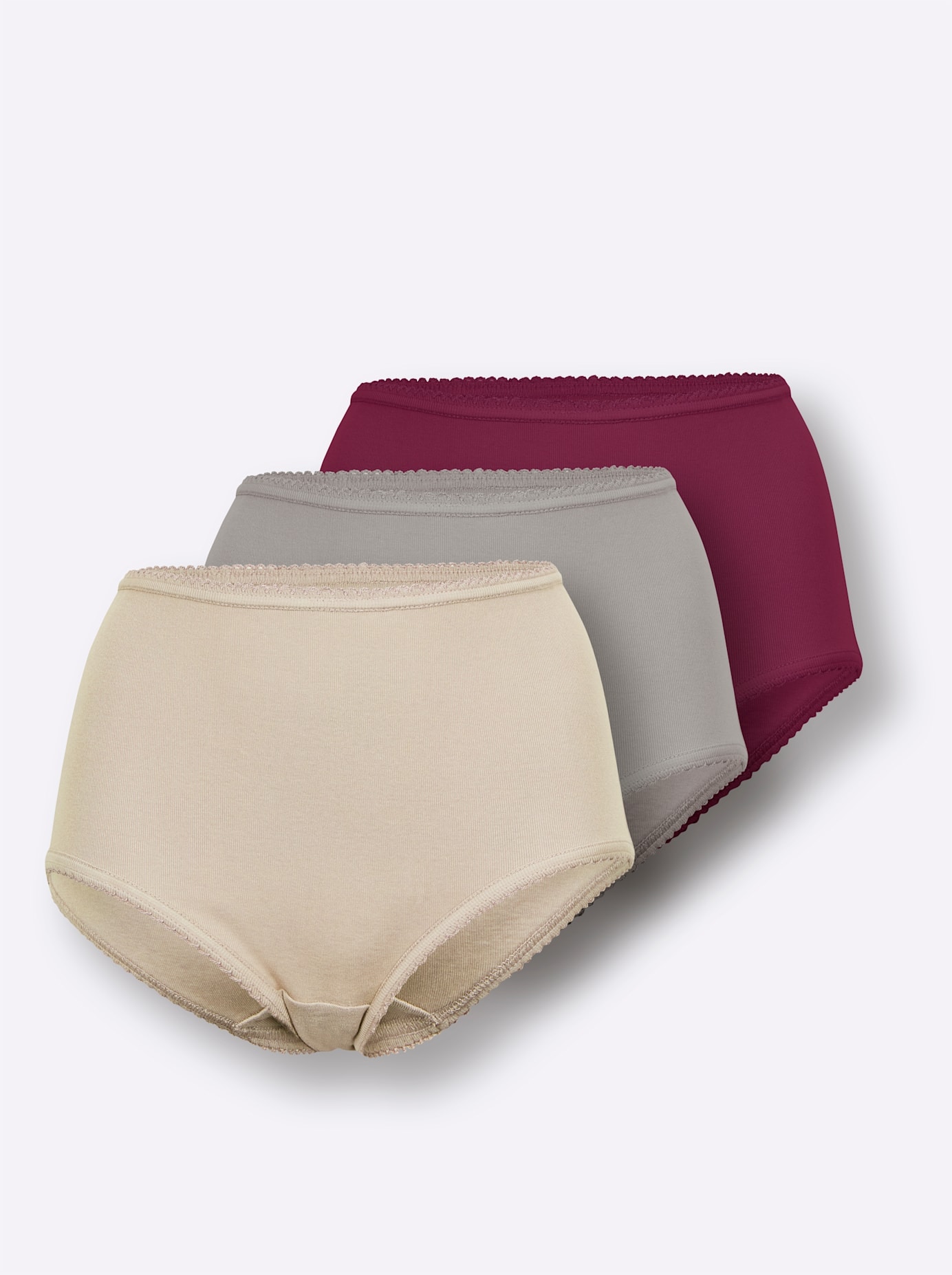 wäschepur Culotte haute 3 cuis