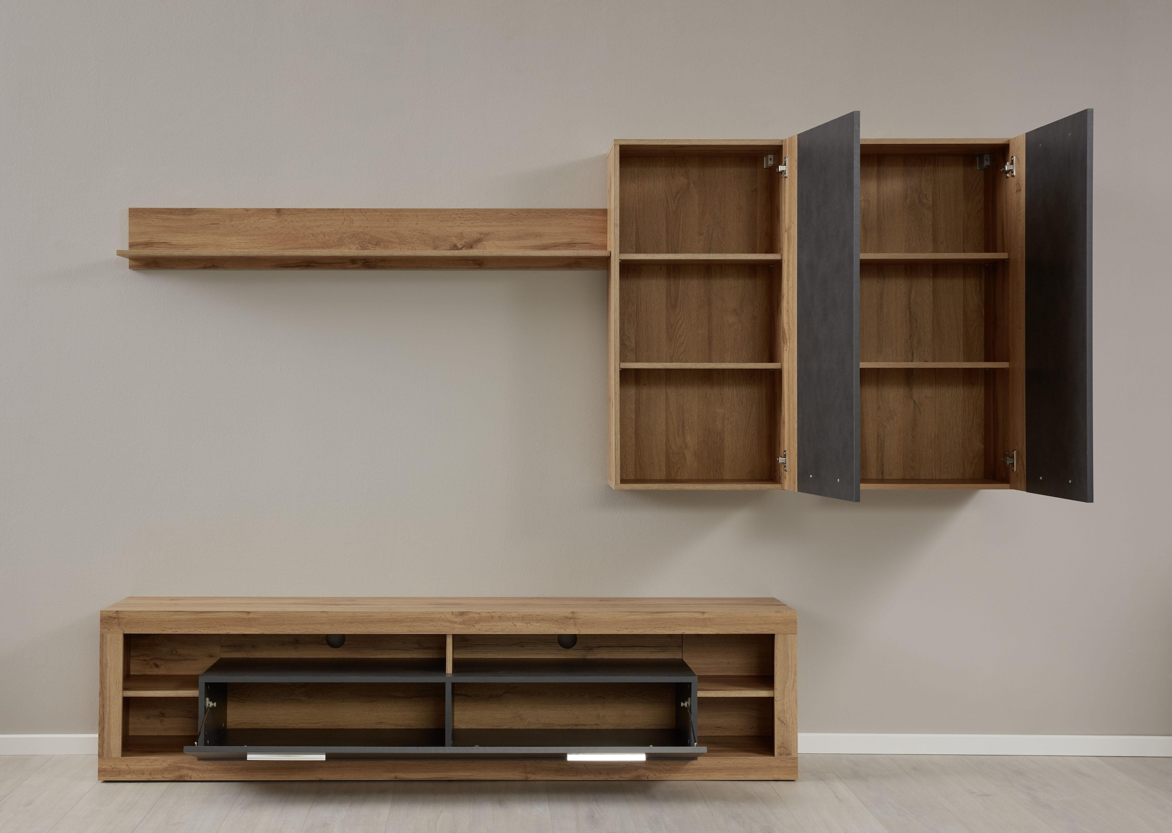 INOSIGN Sideboard »Gwendolyn«, pflegeleichtes Design, Beleuchtung optional, vielseitig kombinierbar
