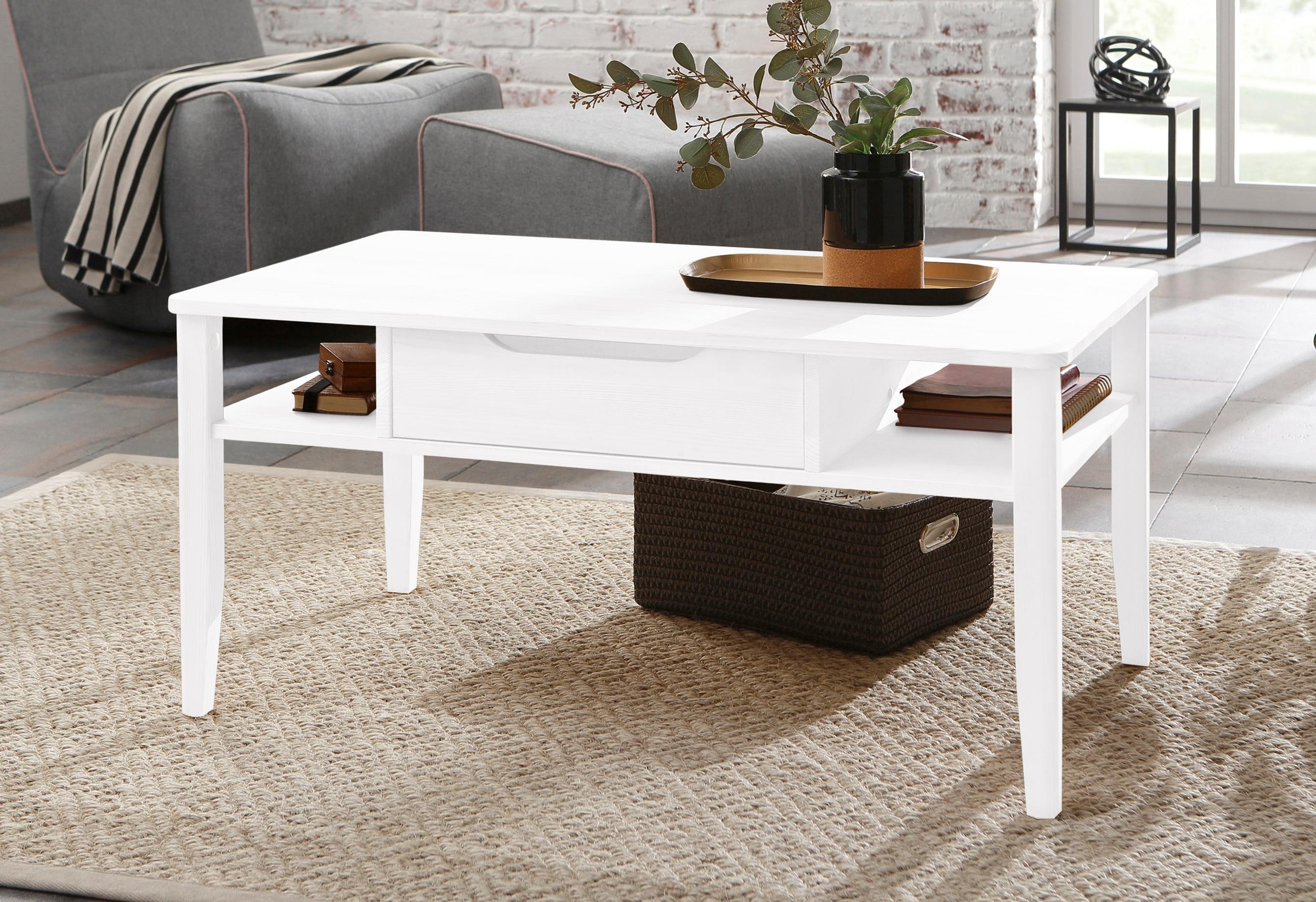 Image of Home affaire Couchtisch »Bunda«, aus massiver Kiefer bei Ackermann Versand Schweiz