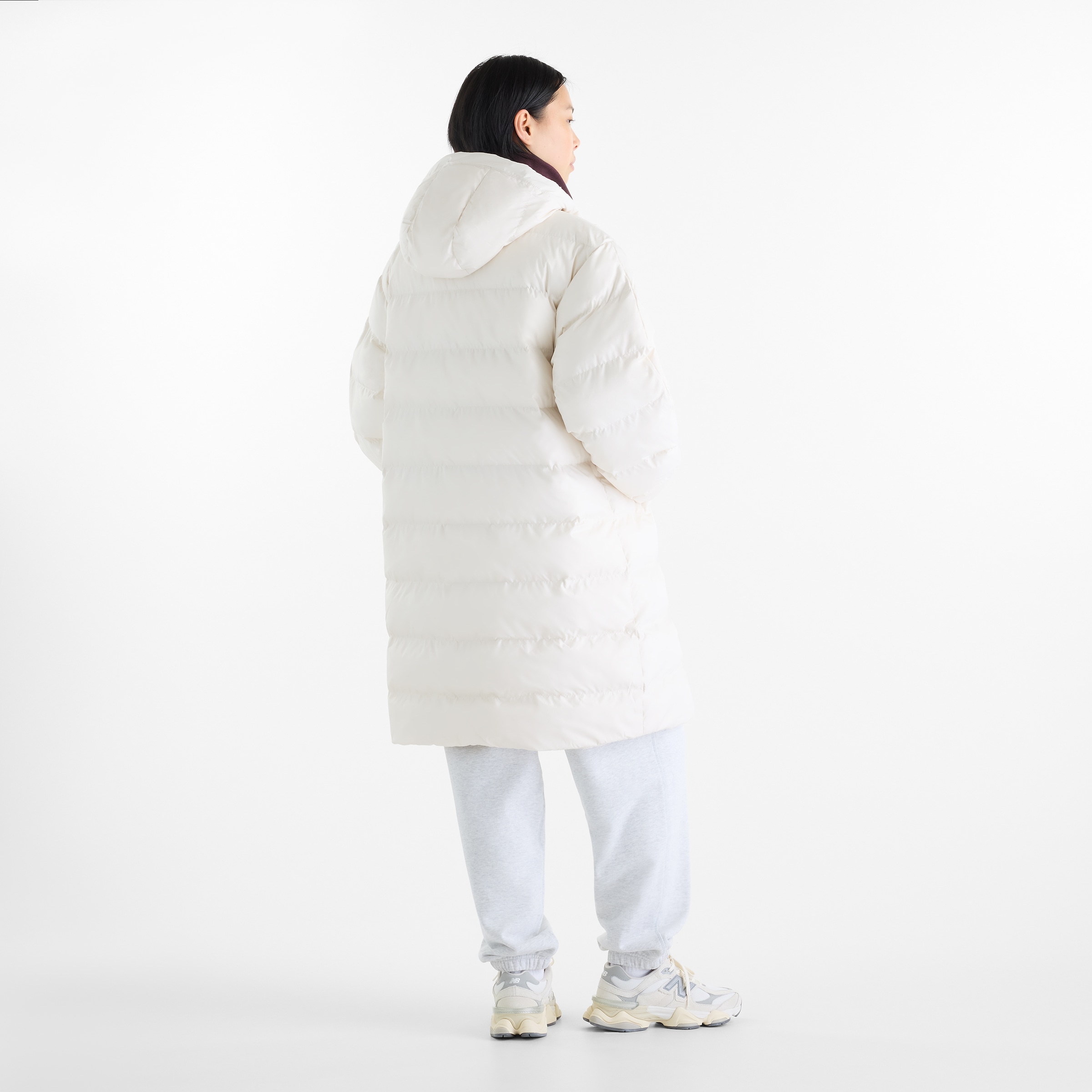 New Balance Steppjacke »BOSTON LONG  PUFFER JACKET« mit markantem Steppdesign, für Sportmode und Freizeit geeignet