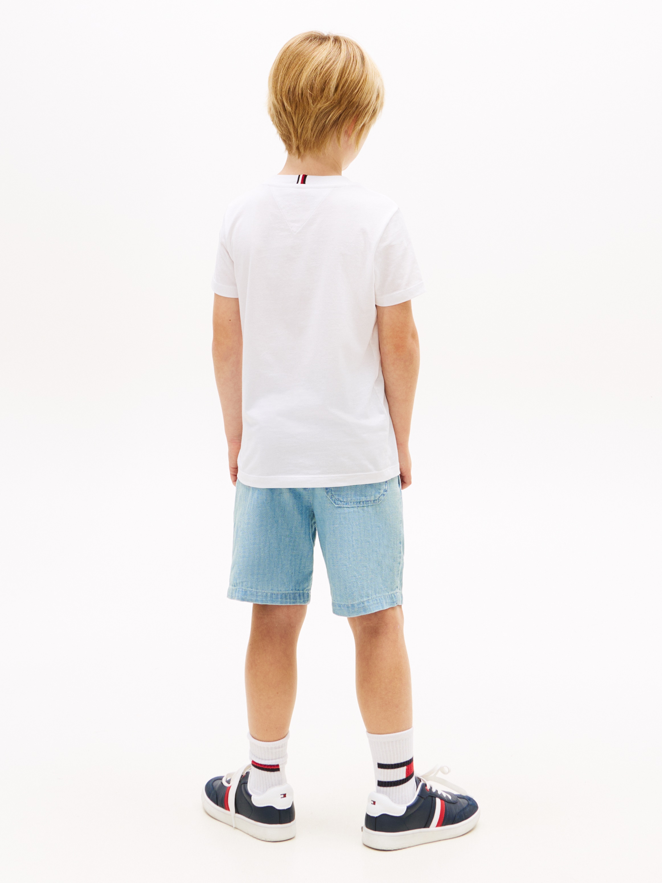 Tommy Hilfiger T-shirt »MONOGRAM GRAPHIC T-SHIRT« Kinder bis 16 Jahre, Druck