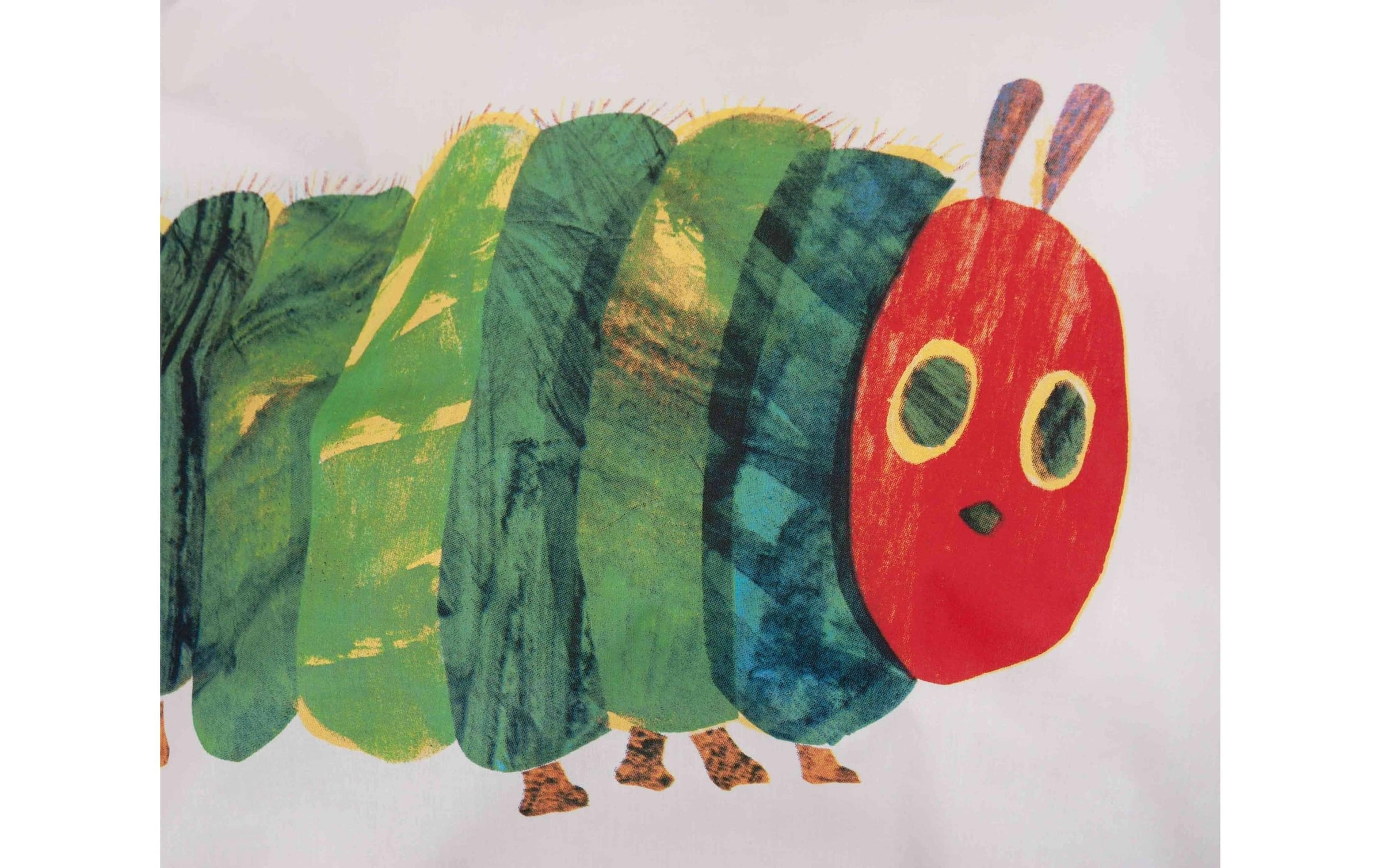 Herding Kinderbettwäsche »Die kleine Raupe Nimmersatt« mit tollem Motiv