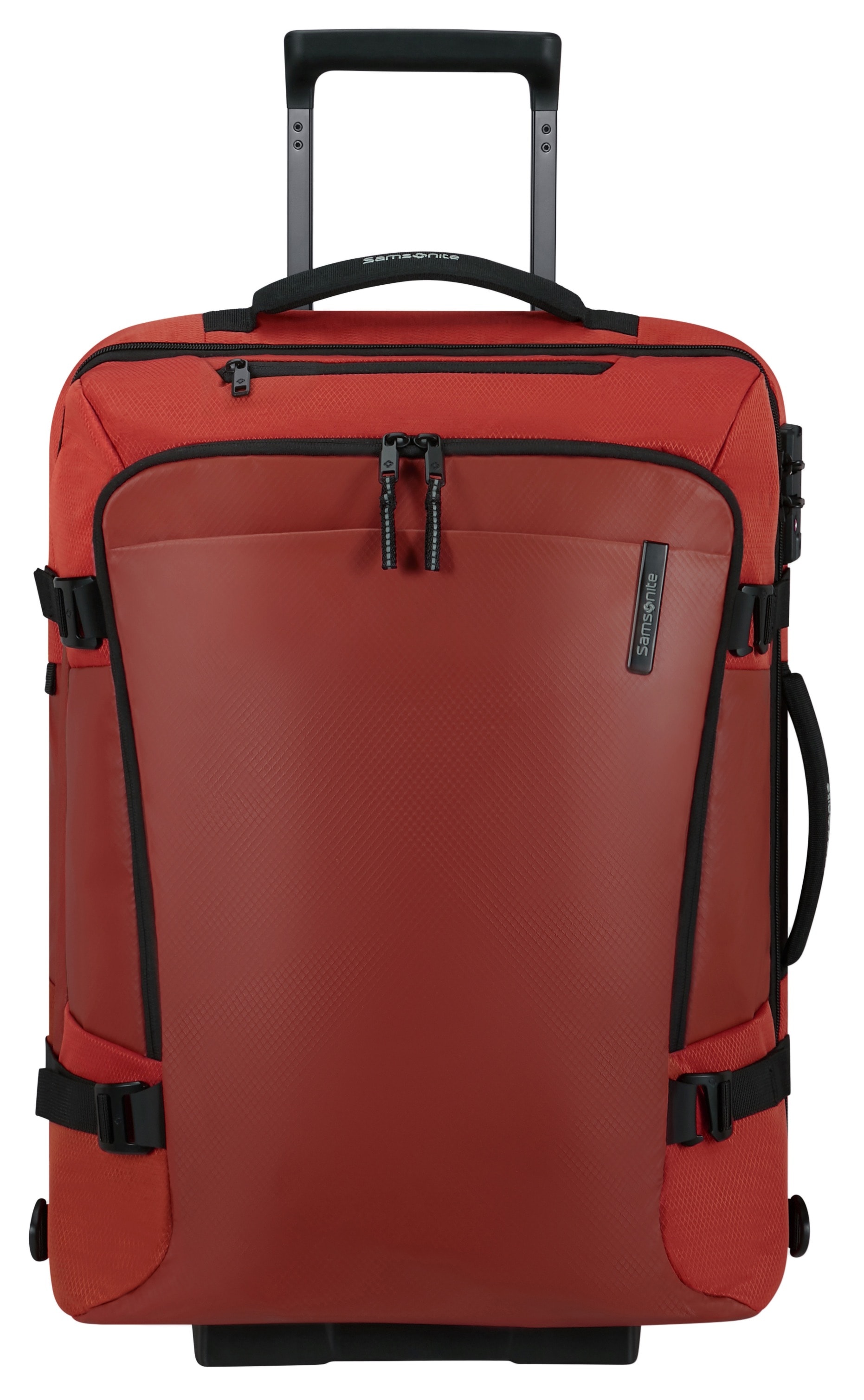 Image of Samsonite Reisetasche "ARMOX, 55 cm" Duffle mit Rollen TSA-Schloss Packgurte Trolley-Gestänge
