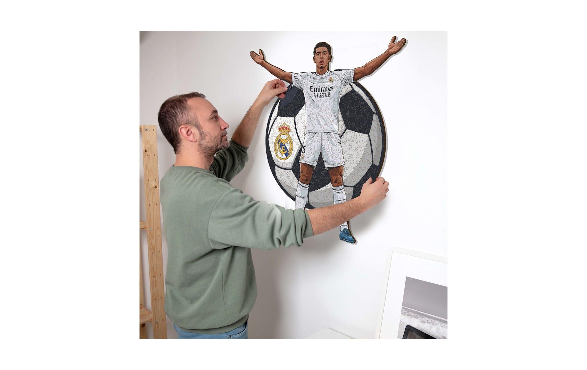   Puzzle »Iconic Jude Bellingham – Real Madrid« Holzart: Birke (Herkunftsland: China)