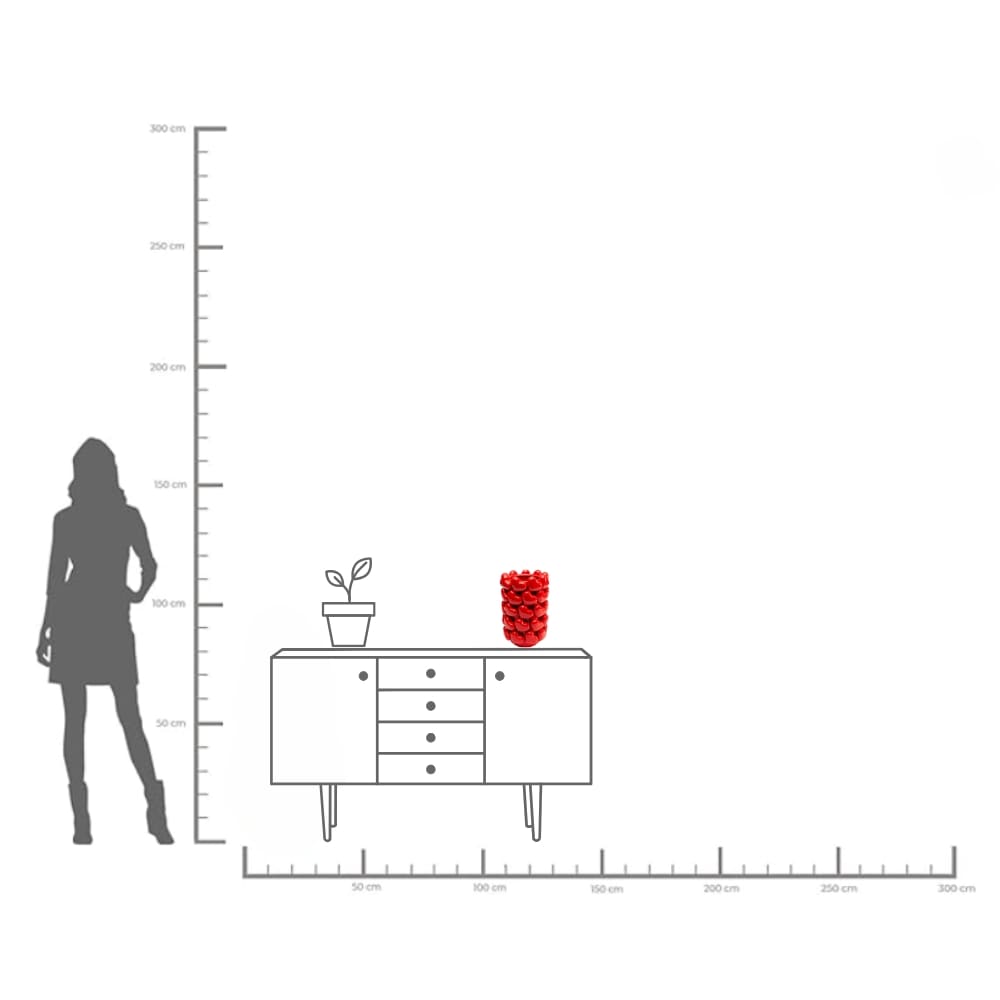 Kare Design Tischvase »Vase Hearts 33cm«
