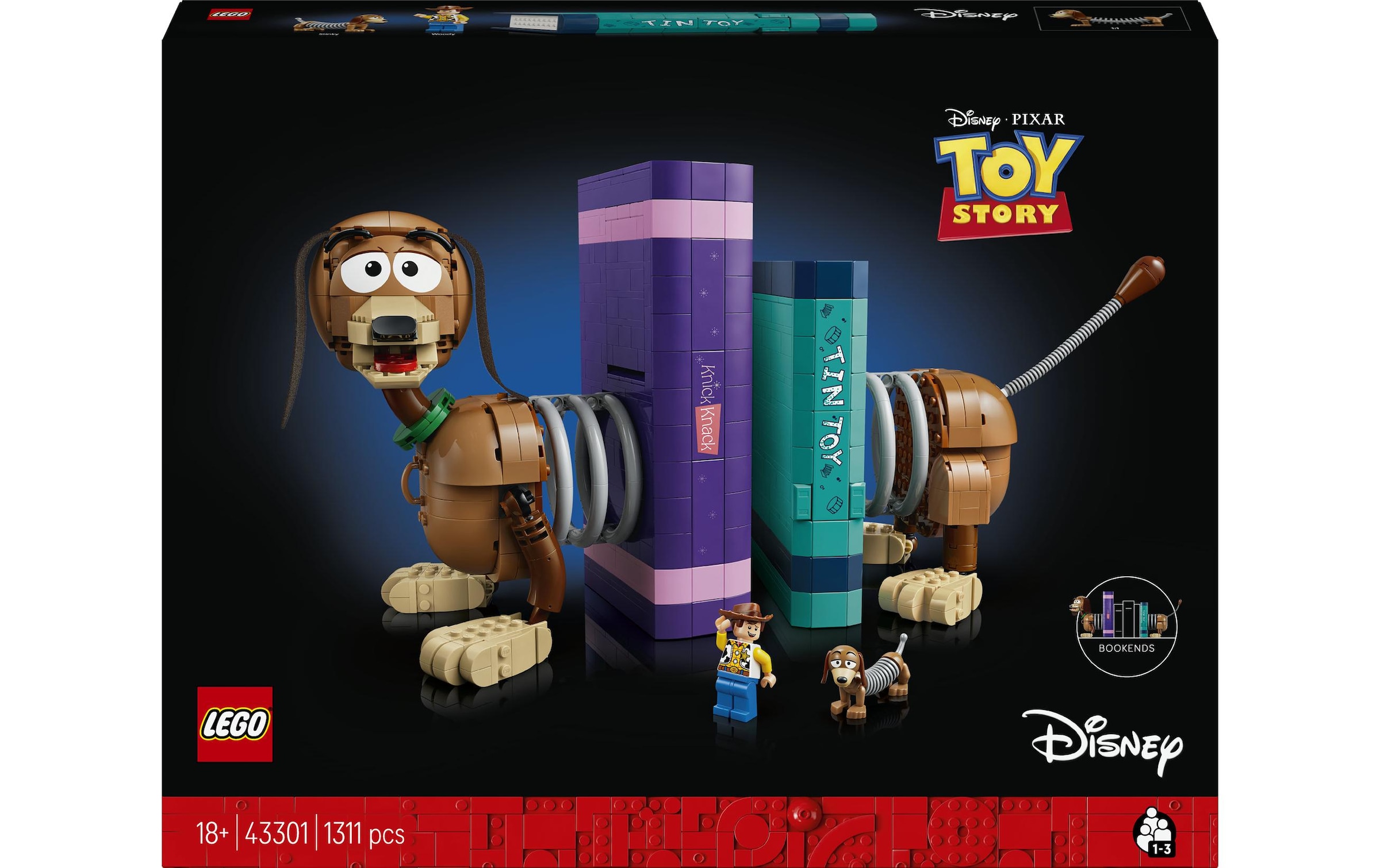 LEGO® Konstruktionsspielsteine »Toy Story: Slinky-Buchstützen (43301), LEGO Disney Pixar«