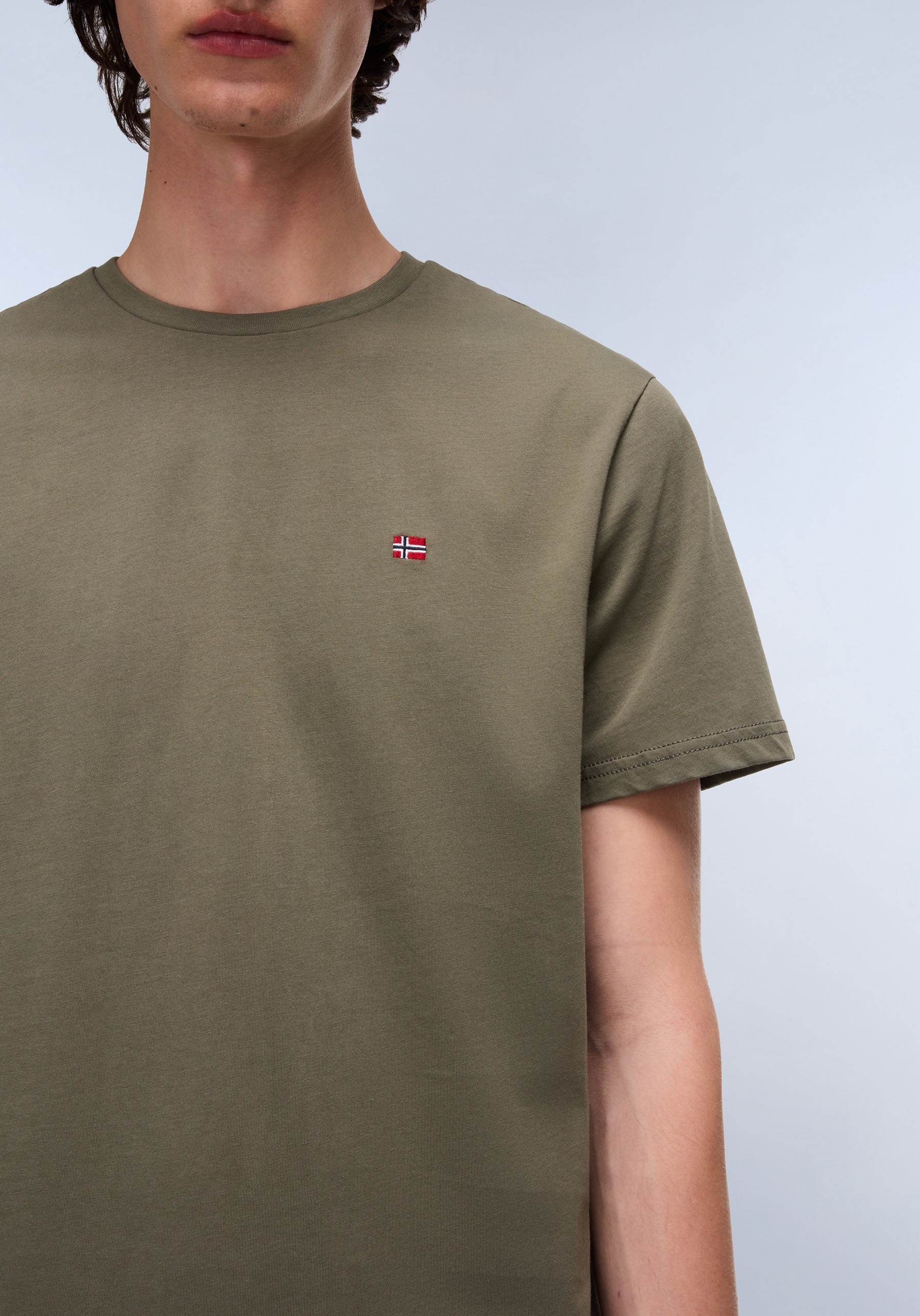 Napapijri T-Shirt »SALIS SS SUM SHARK SKIN HCB«