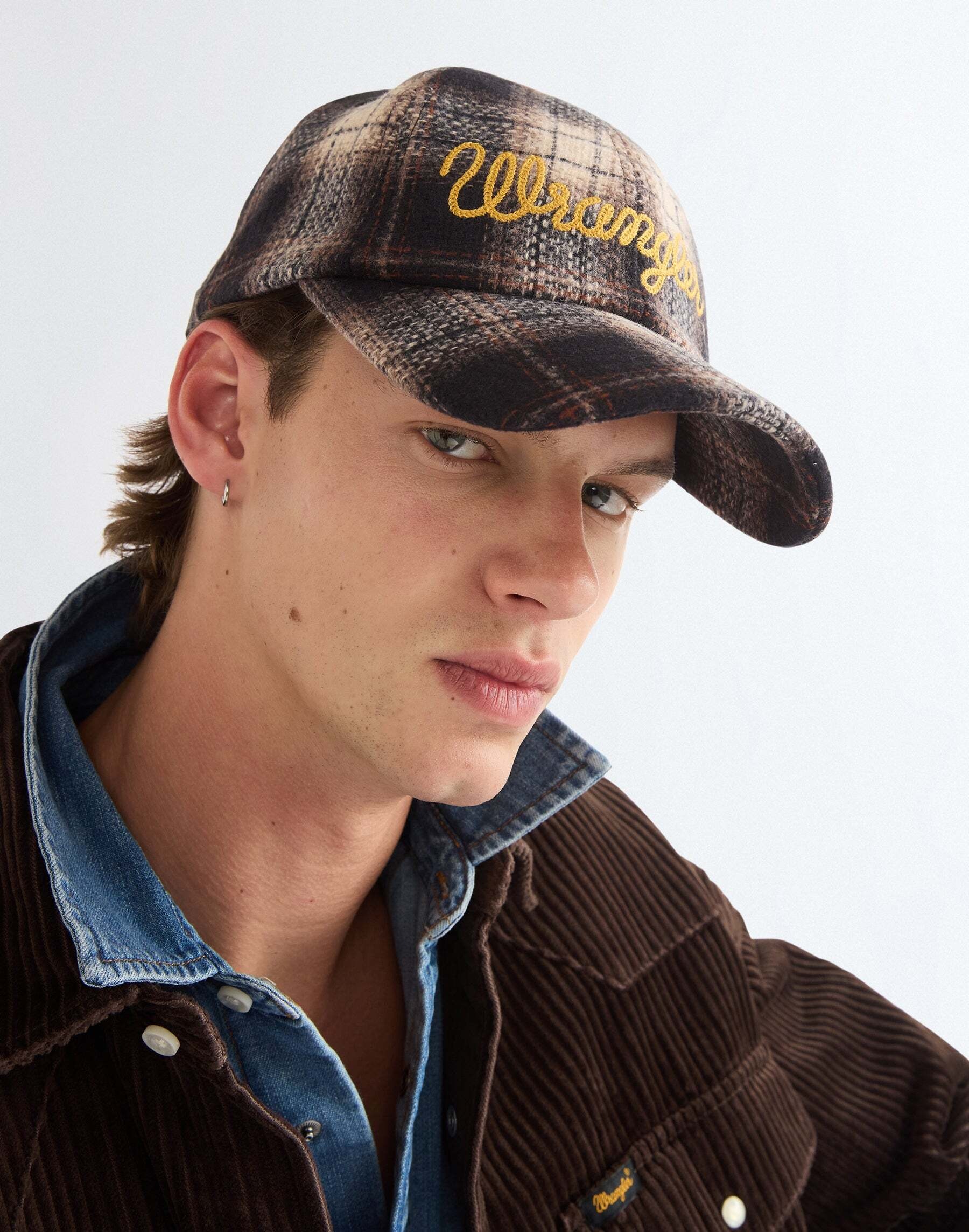 Image of Wrangler Baseball Cap "WRANGLER Cap Rope Logo"