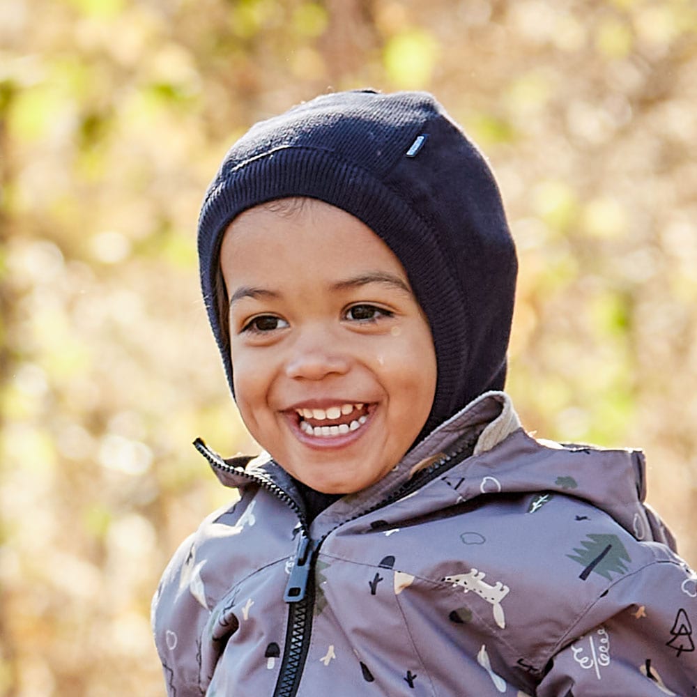 MAXIMO Casquette à enfiler Baumwolle, Wendemütze, doppelt gestrickt