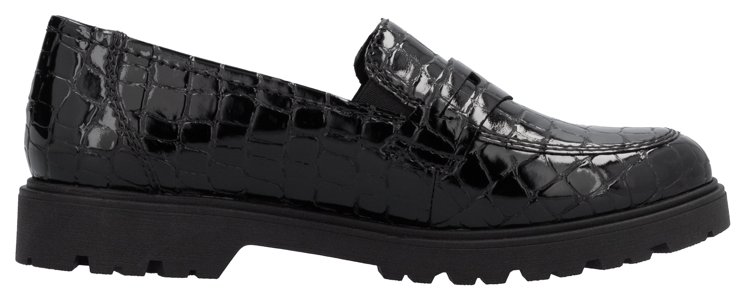 Rieker Loafer  Mocassin, chaussure à enfiler, chaussure universitaire avec petits élastiques