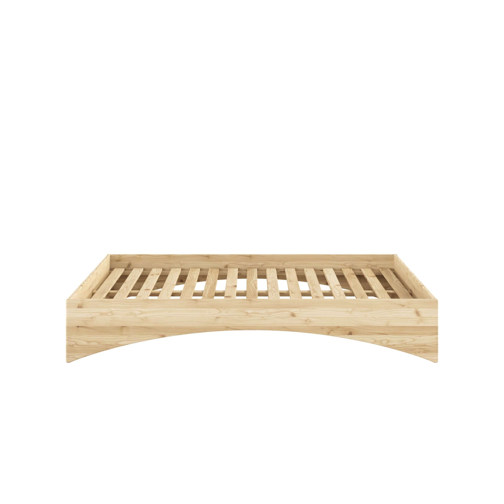 Karup Design Sommier »Orbit Bed, Massivholzbett, Futonbett, FSC®-zertifiziertem Massivholz« L/H/P env. 144/164/184x35x205 cm,  plusieurs tailles, sommier inclus, sans matelas, fabriqué en Europe