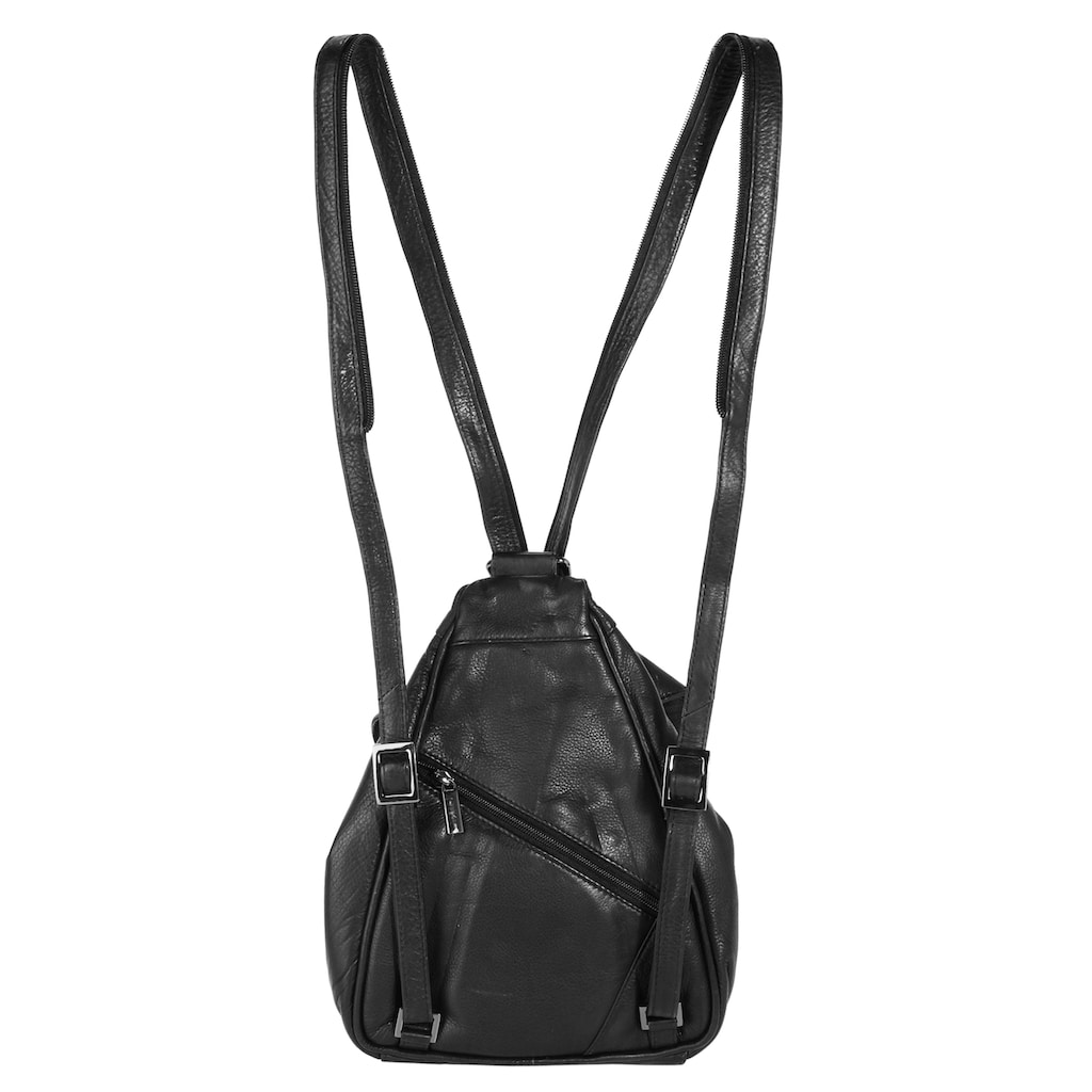 Bruno Banani Cityrucksack »WHISPER«, echt Leder