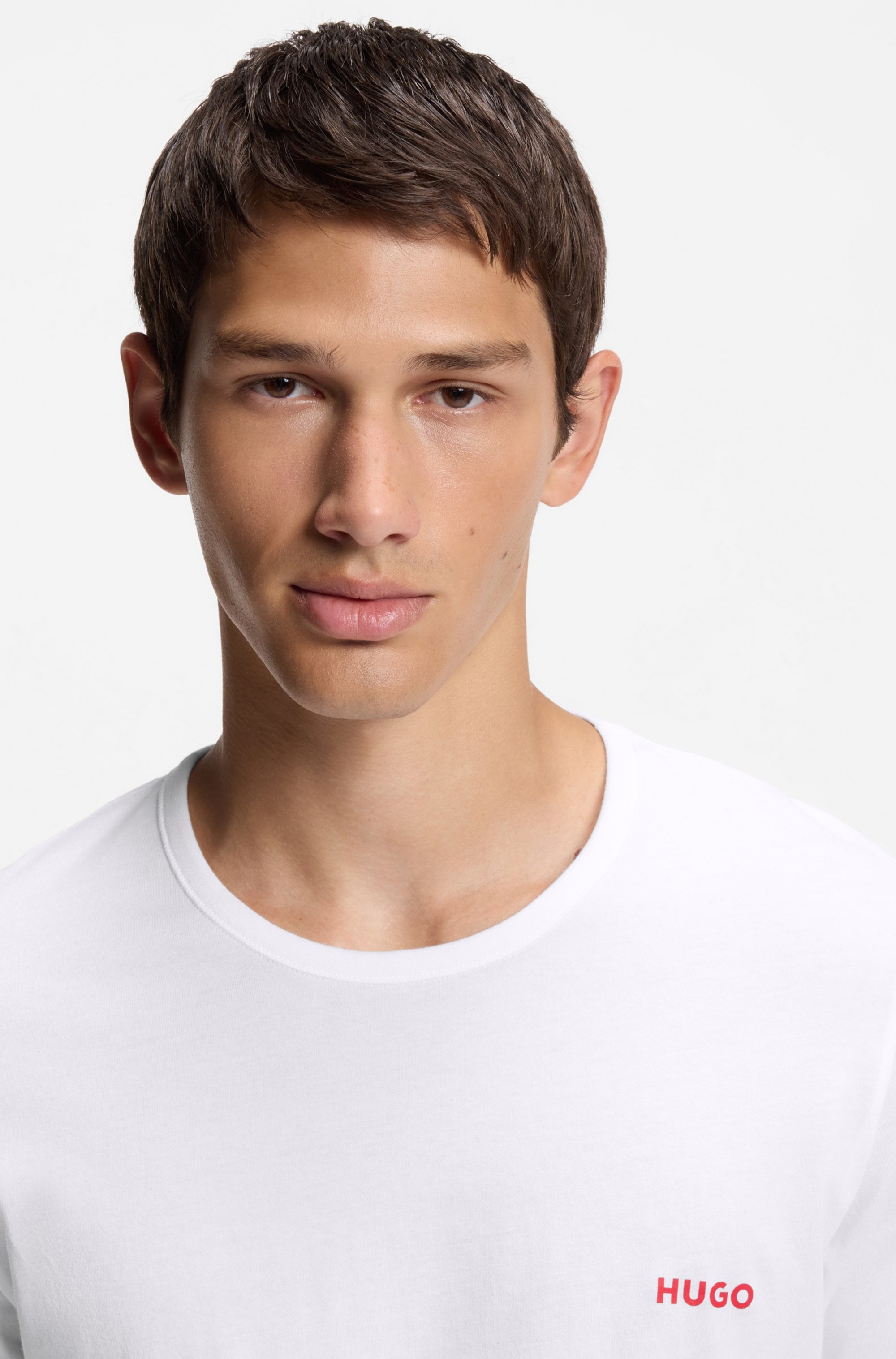 HUGO Underwear T-shirt »RN TRIPL« Paquet, 3 cuis mit Rundhalsausschnitt