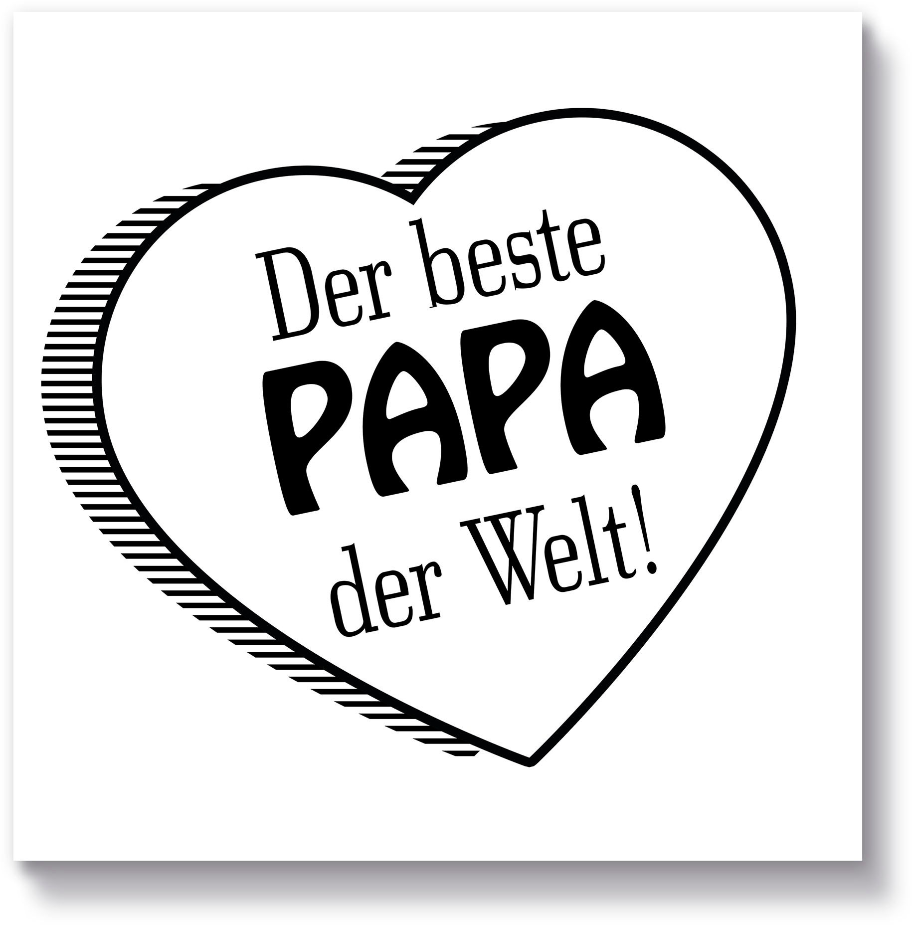 Image of Artland Holzbild »Der beste Papa der Welt«, (1 St.) bei Ackermann Versand Schweiz