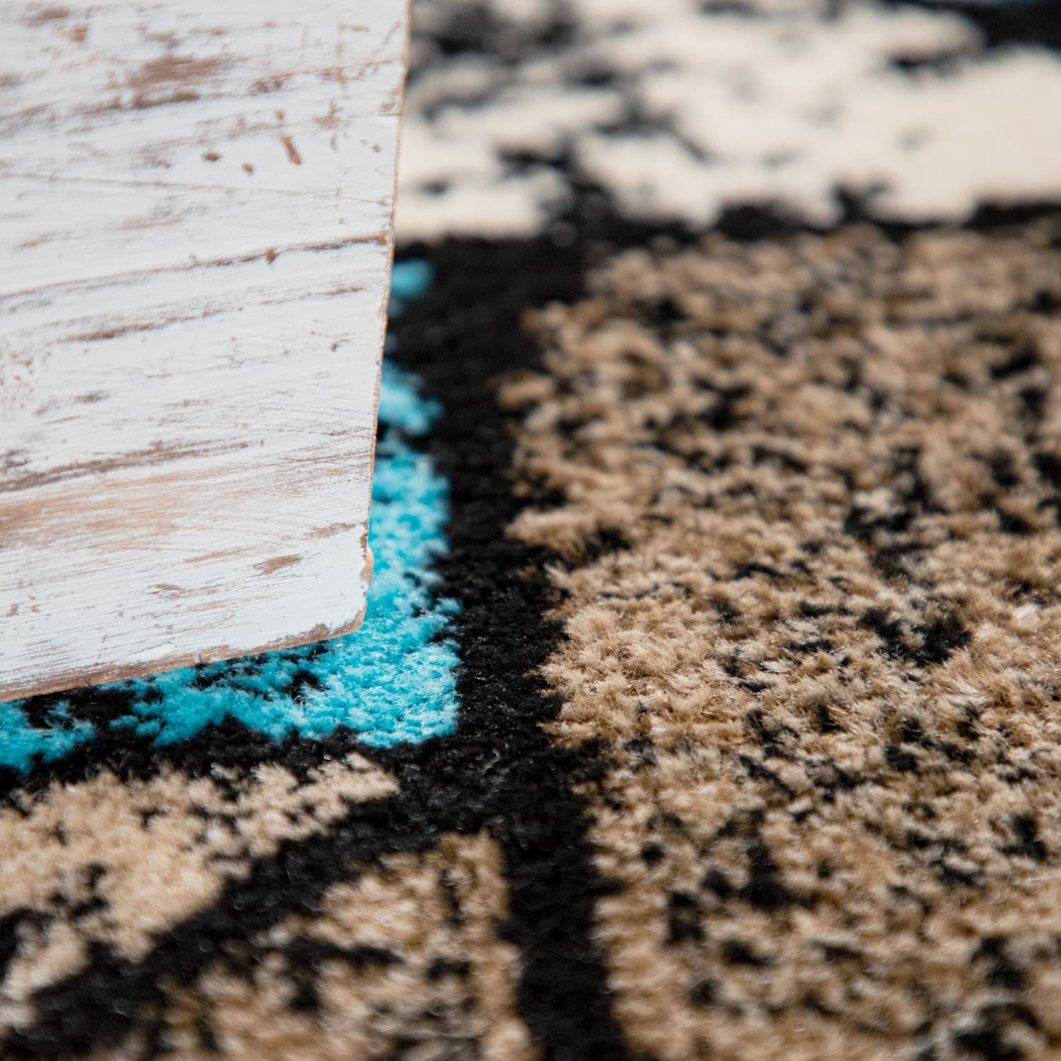 Paco Home Teppich »Metro 165«, rechteckig, 12 mm Höhe, Kurzflor, modernes geometrisches Design