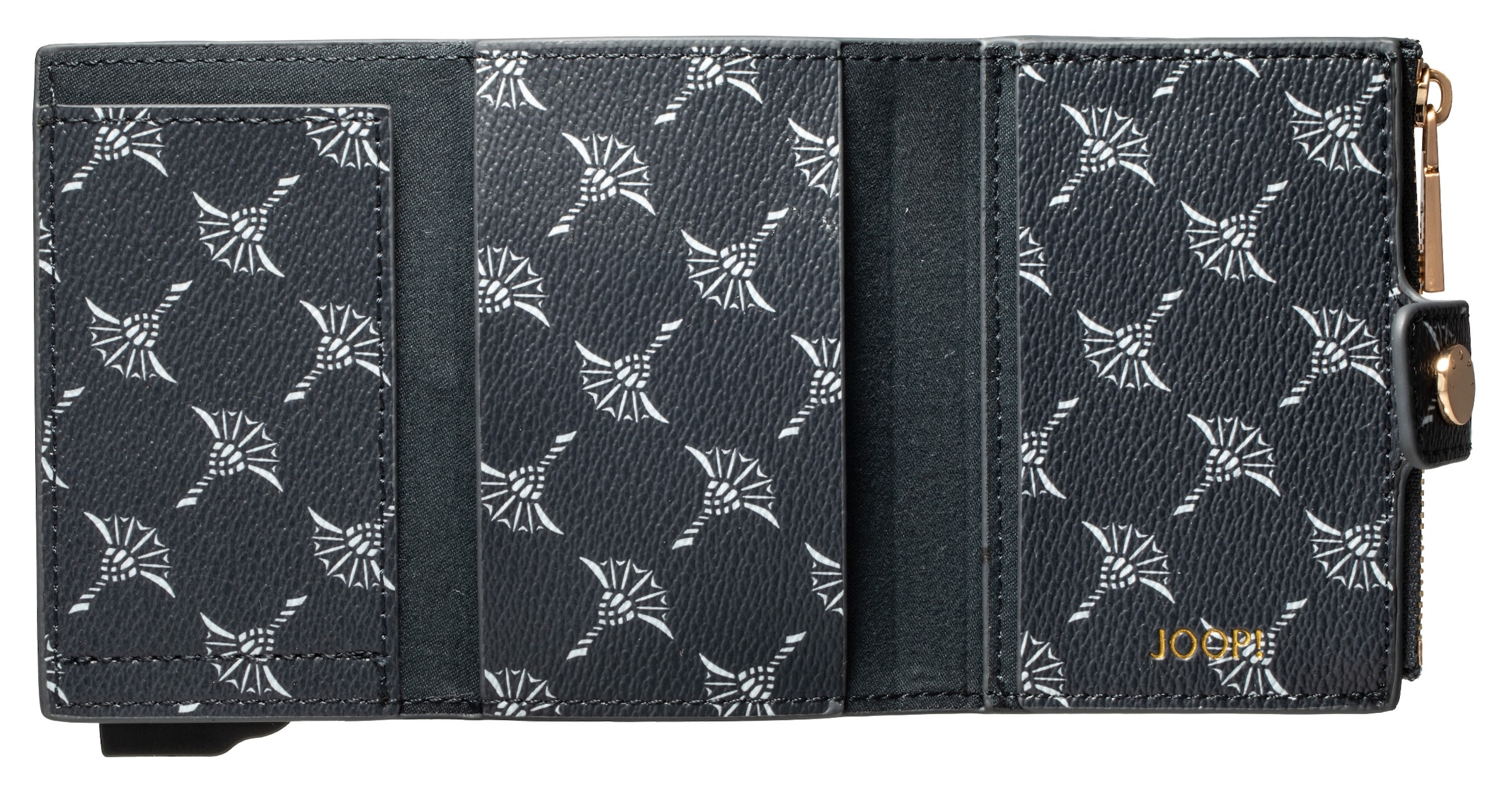 JOOP! Kartenetui »cortina 1.0 c-four e-cage sv8« Geldbörse Portemonnaie Damenbörse mit Drucken