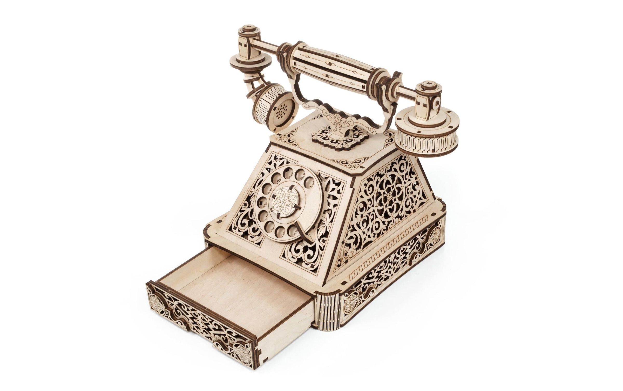   Modellbausatz »Eco-Wood-Art Retro Telefon« 232 Stk. tlg.