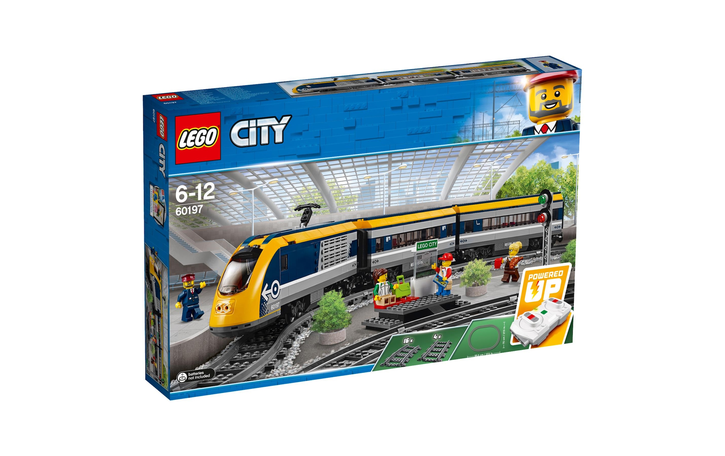 Spielbausteine »City Personenzug 60197«, (677 St.)